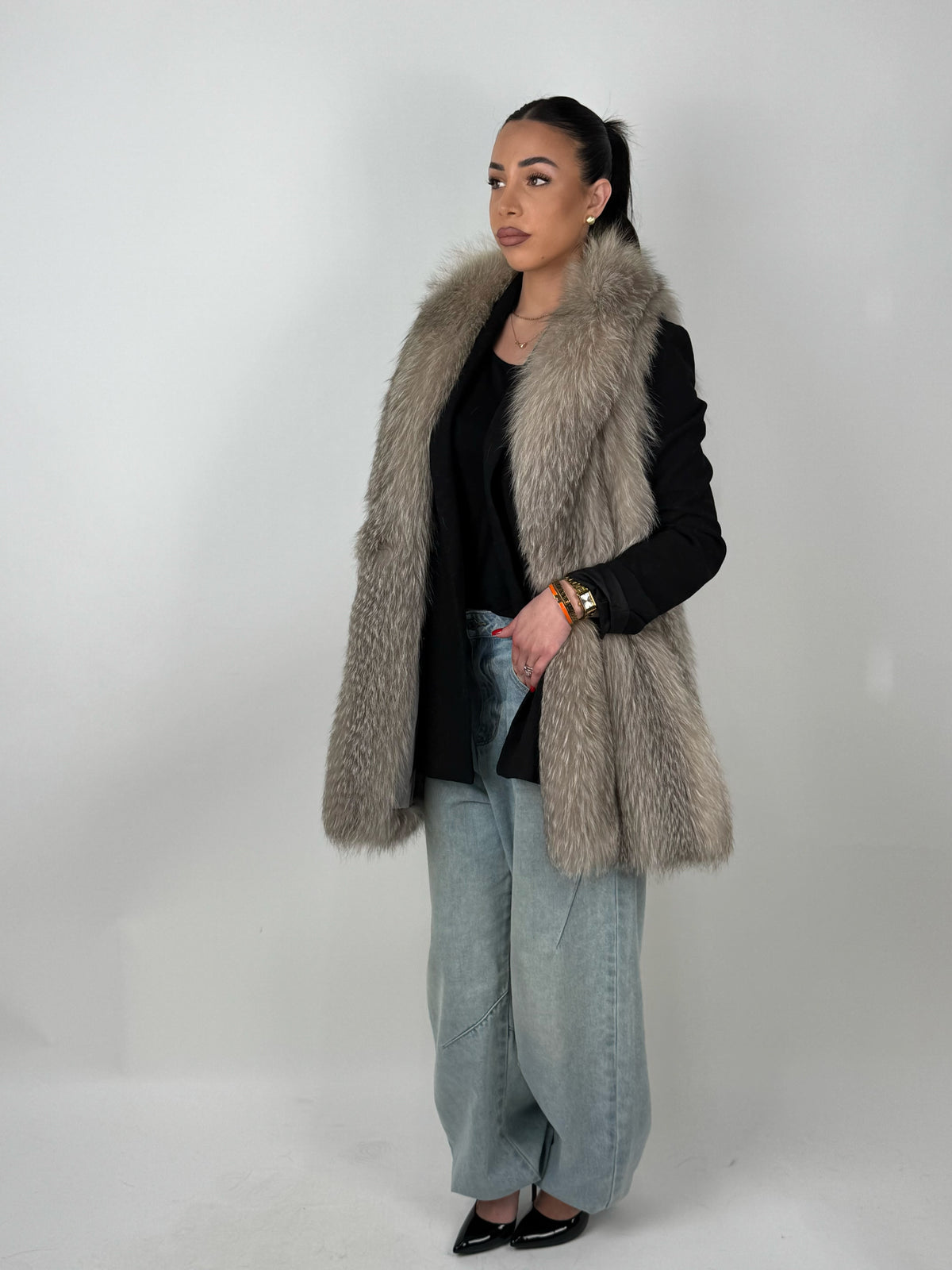 Mink Bomber Jacket