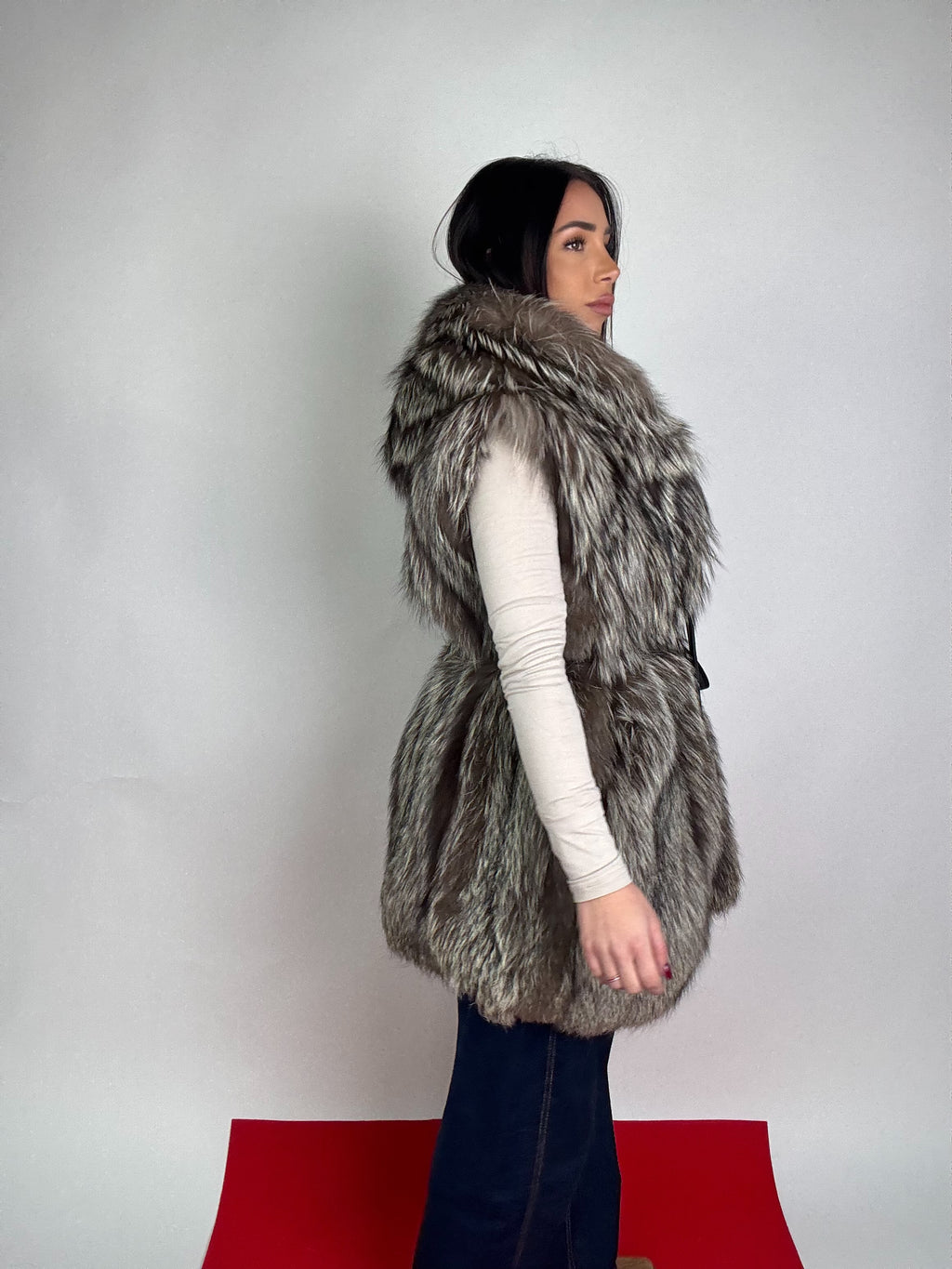 Mink Bomber Jacket