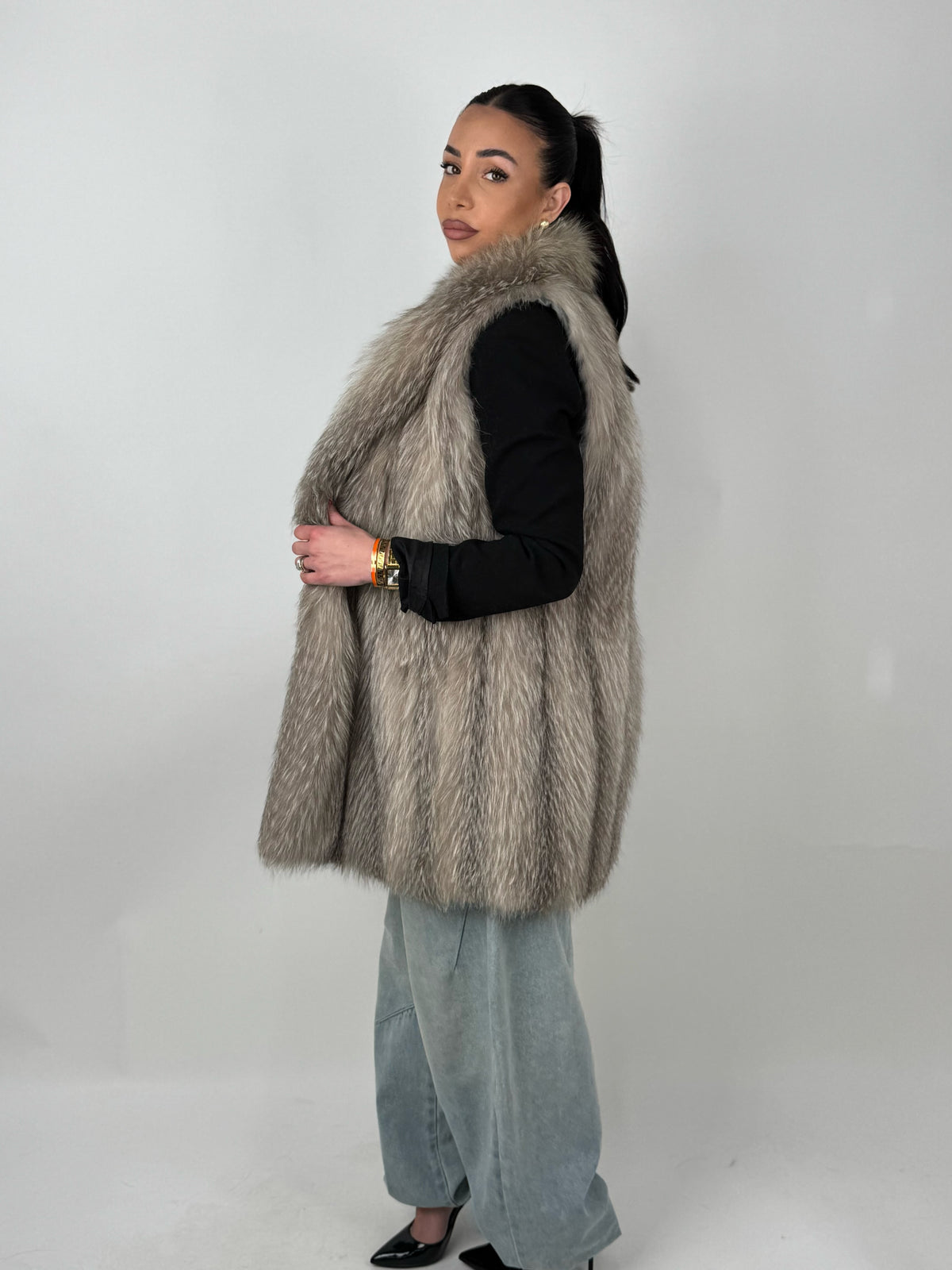 Mink Bomber Jacket