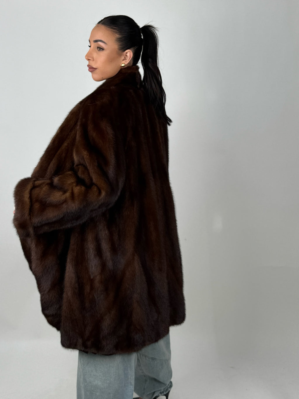 Cappotto in visone N611