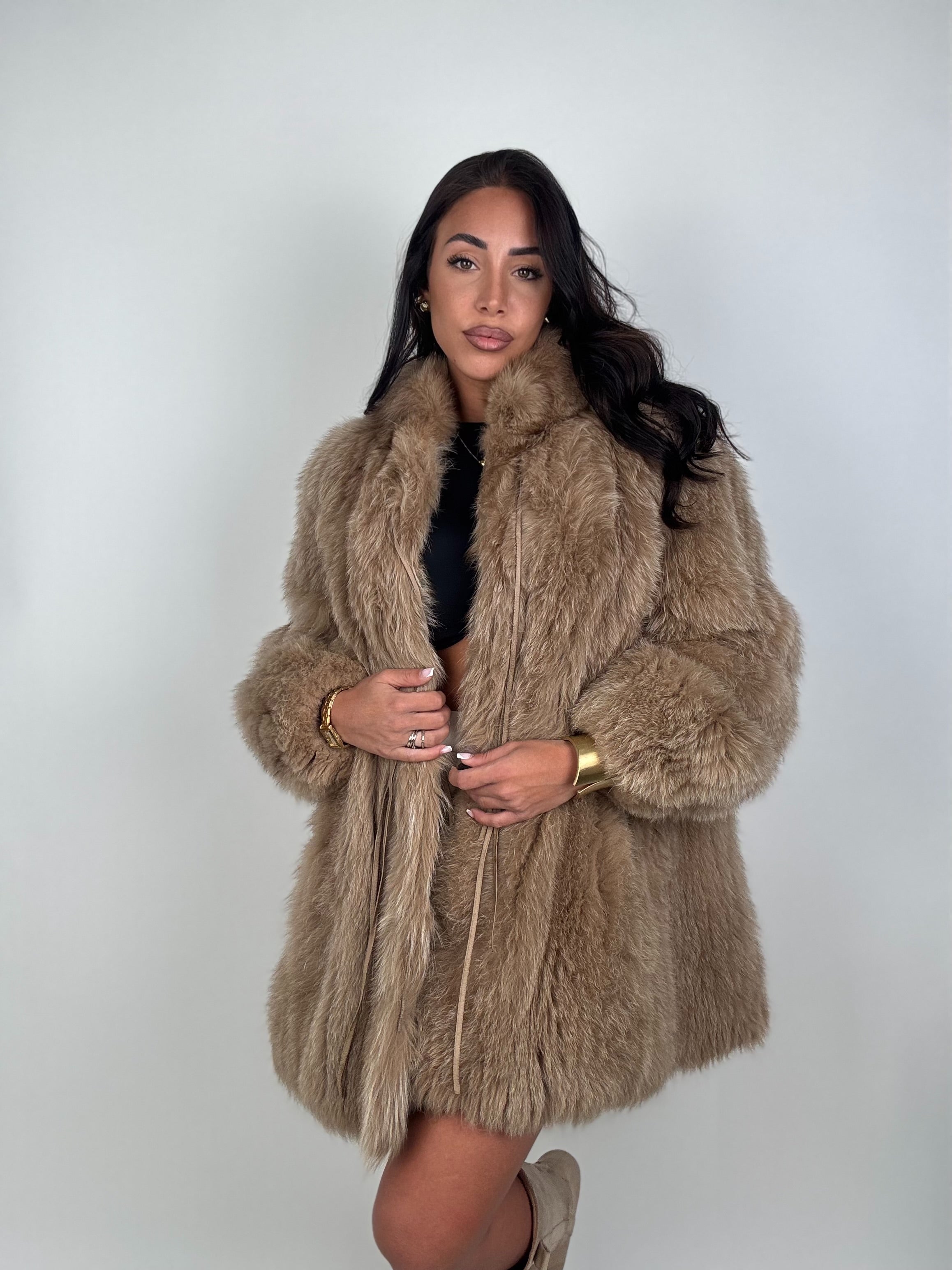 Mink Bomber Jacket