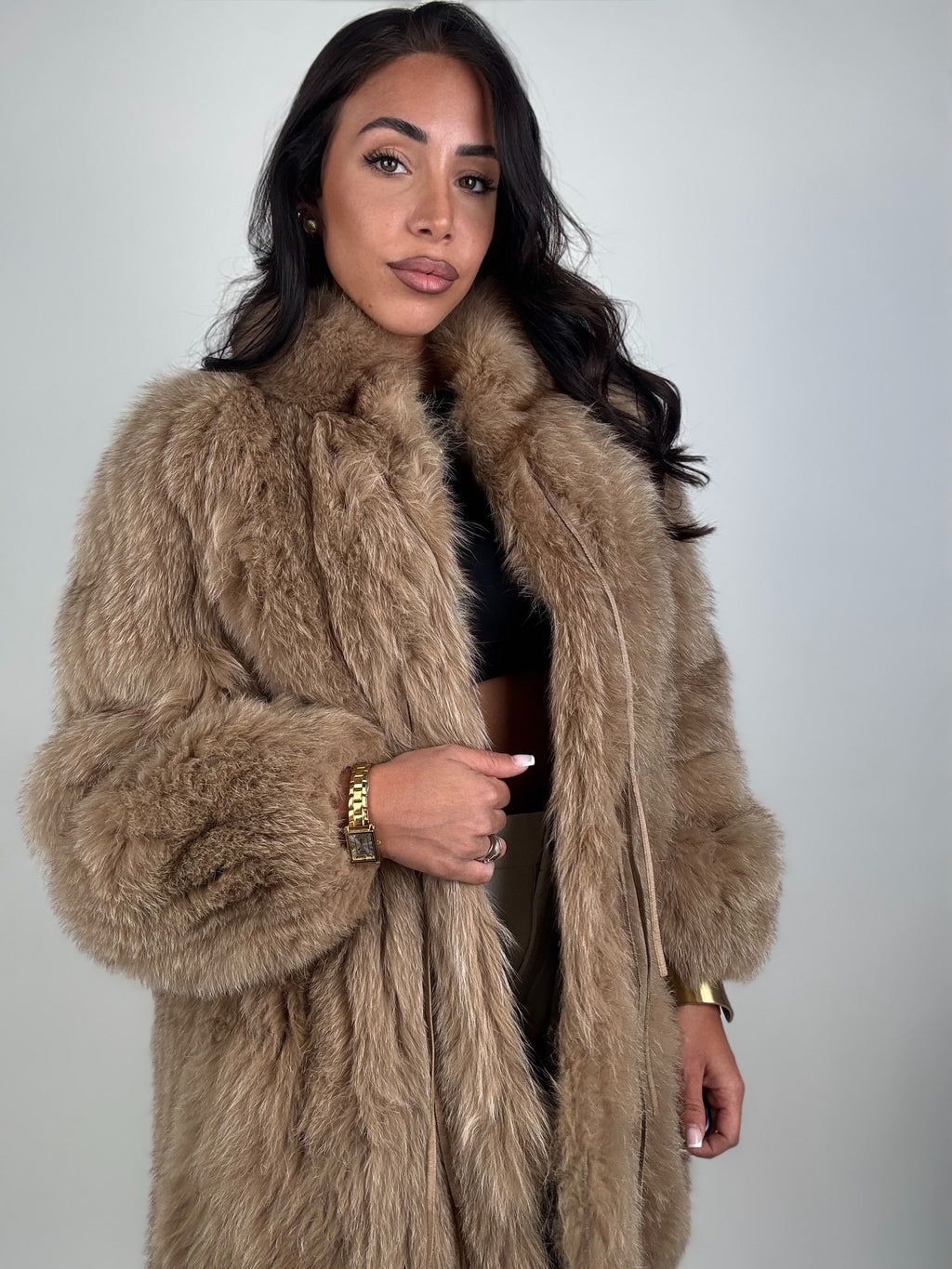 Mink Bomber Jacket