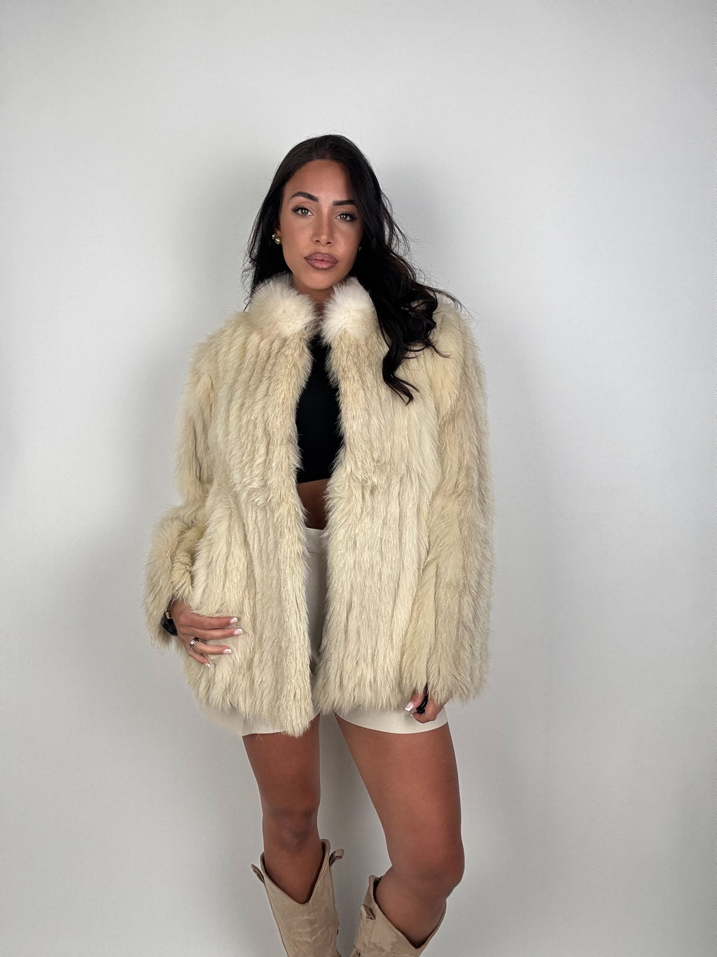 Mink Bomber Jacket