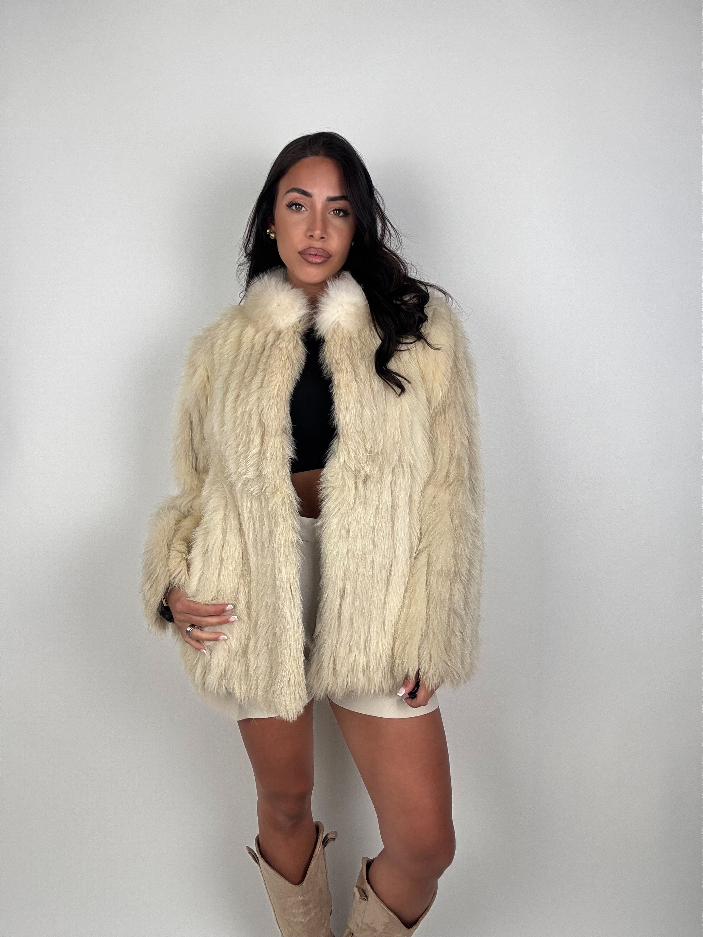 Mink Bomber Jacket