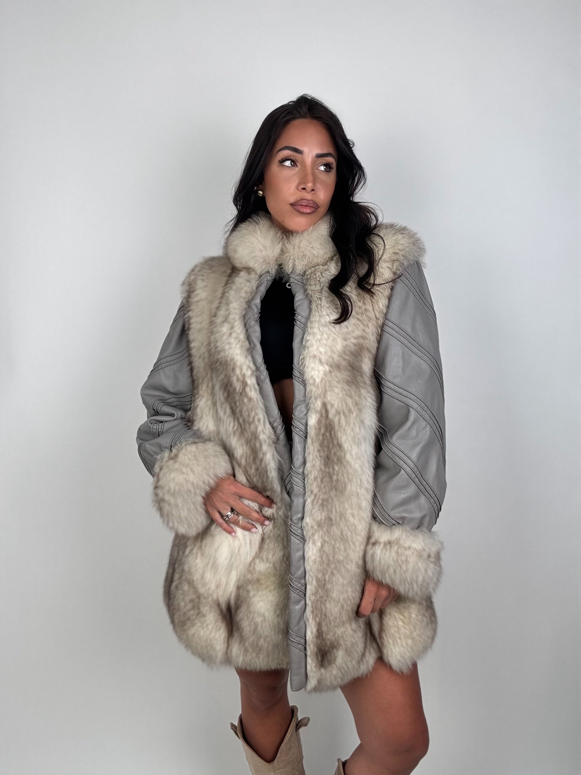 Mink Bomber Jacket