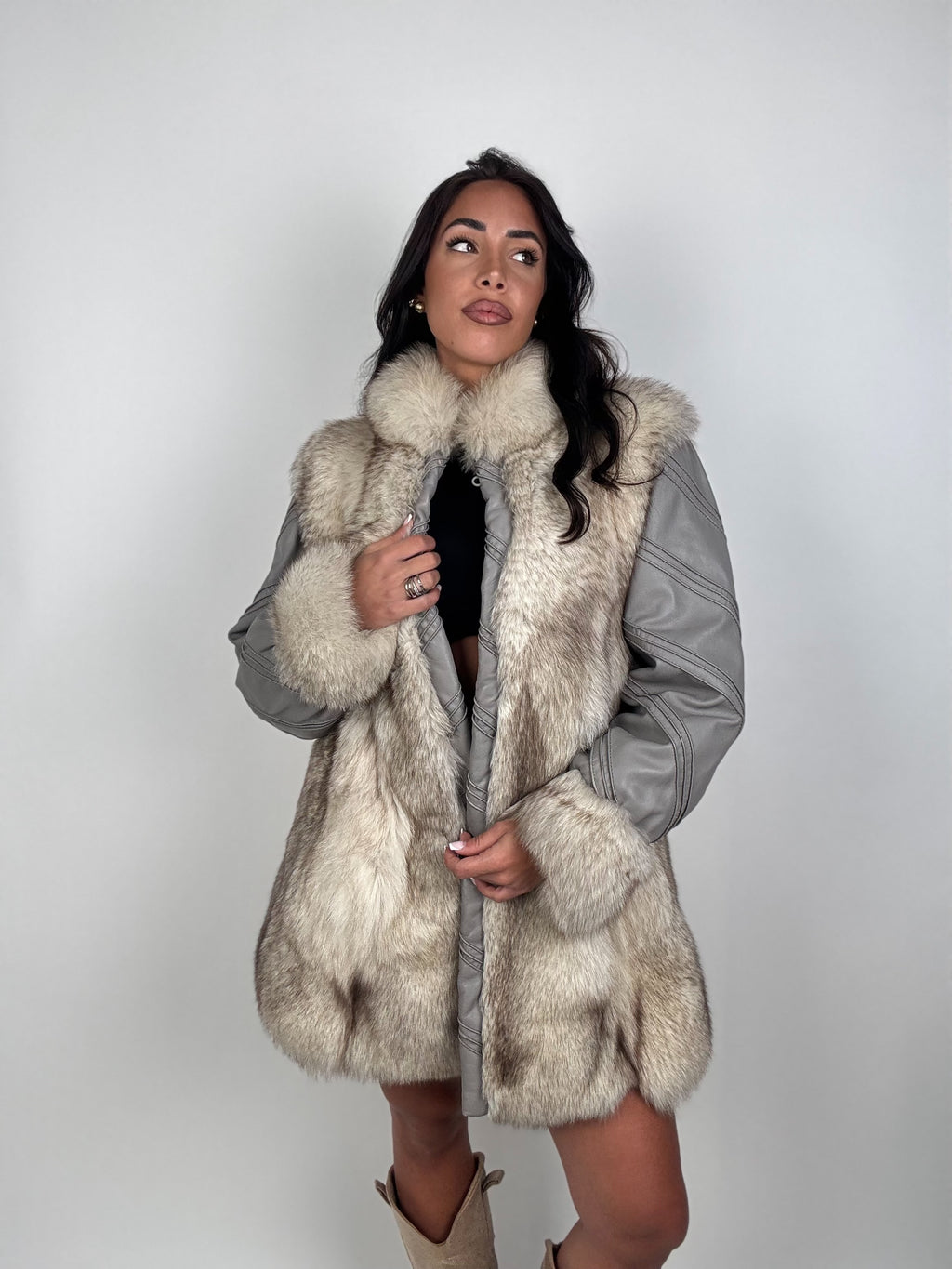 Mink Bomber Jacket