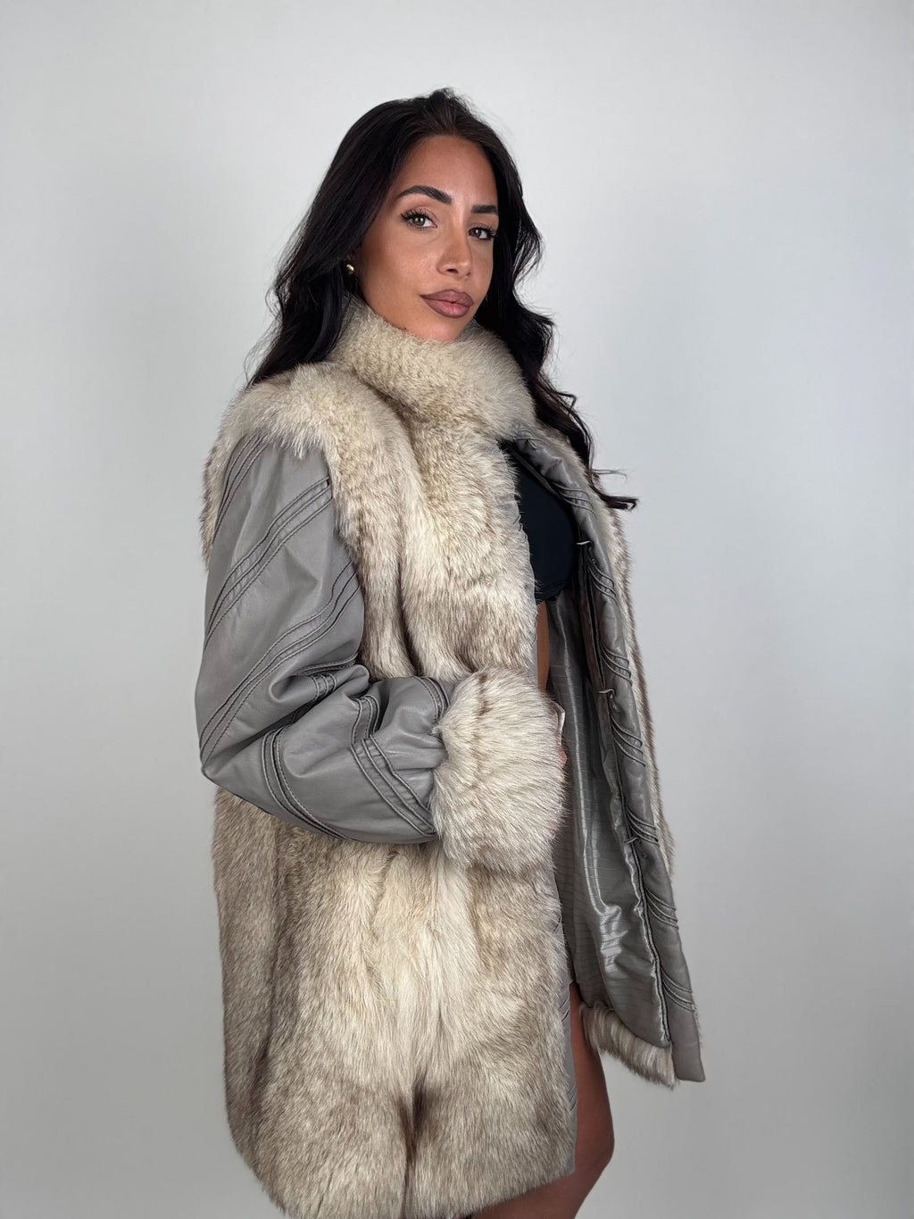 Mink Bomber Jacket