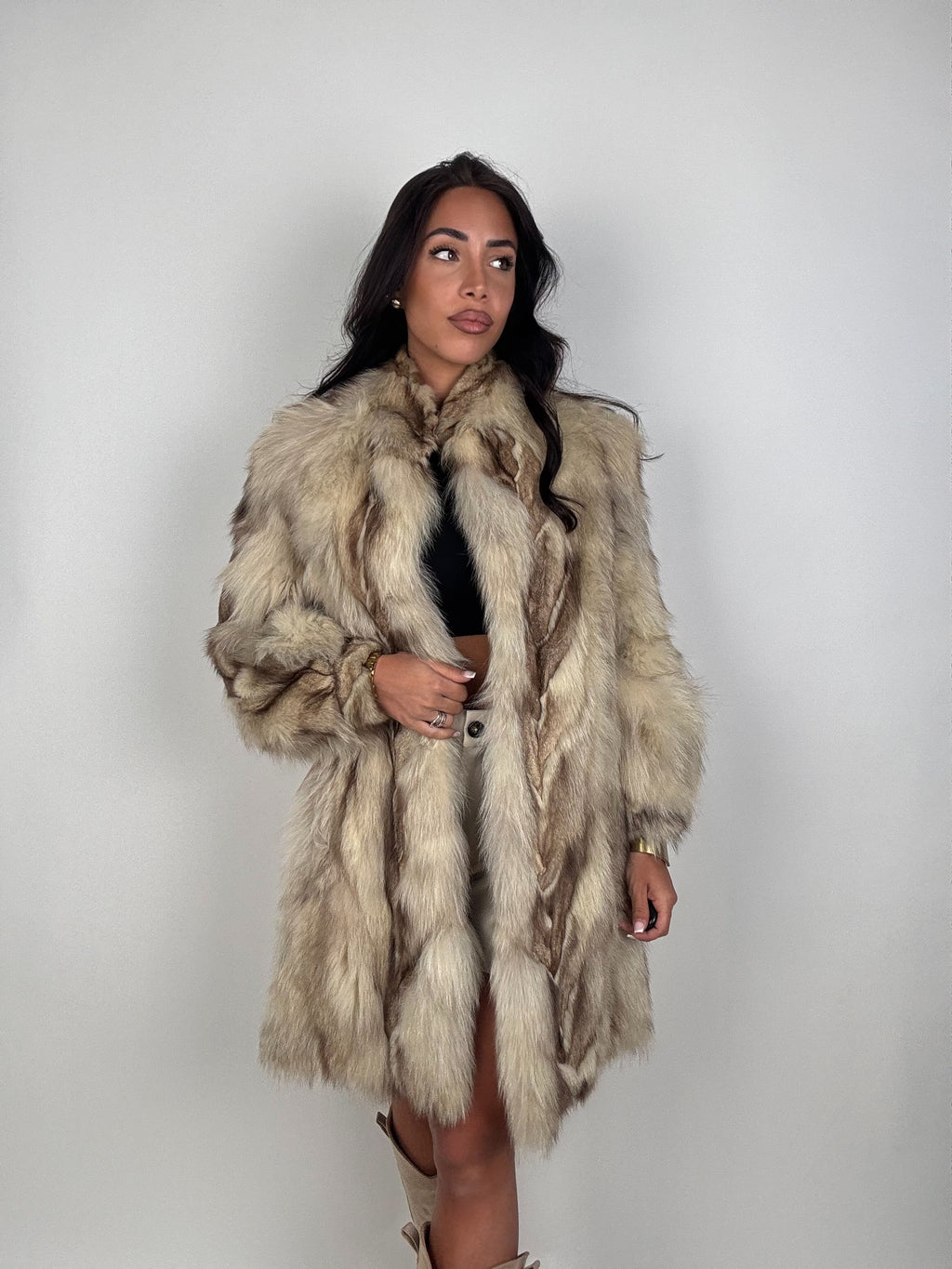 Mink Bomber Jacket