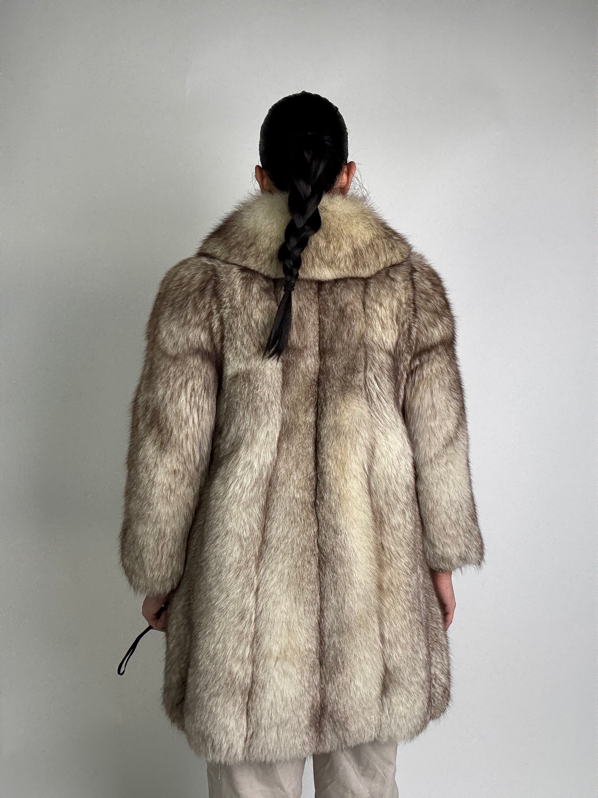 Giacca in volpe della groenladia N990