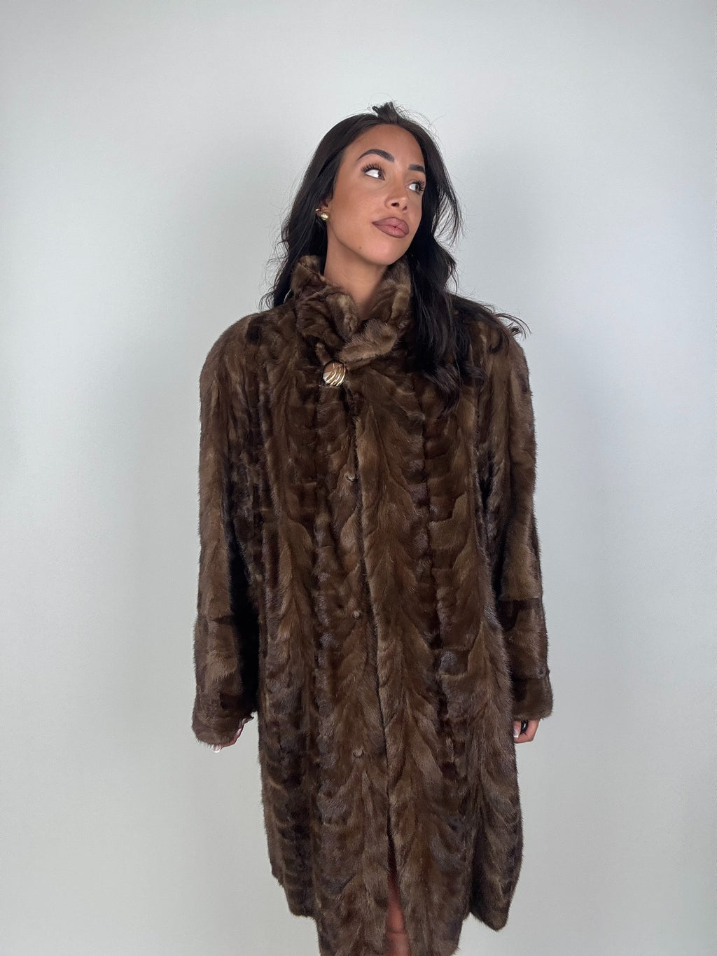 Cappotto in visone N664