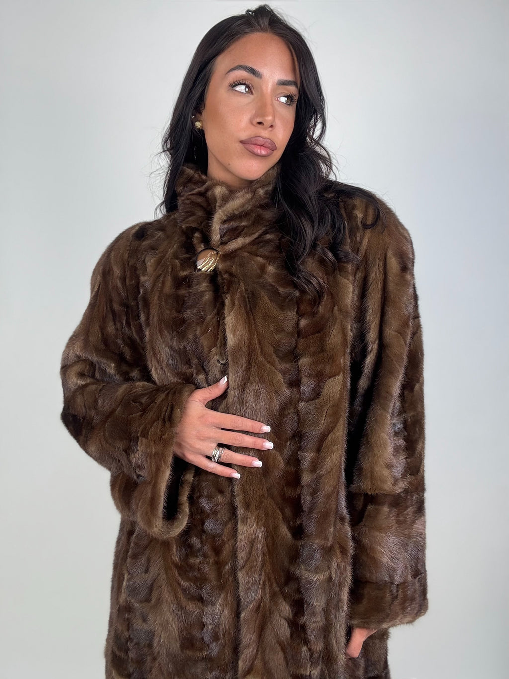 Cappotto in visone N664