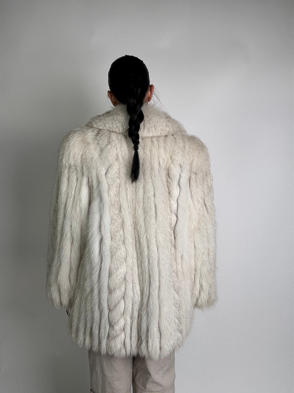 Giacca in volpe della groenladia N991