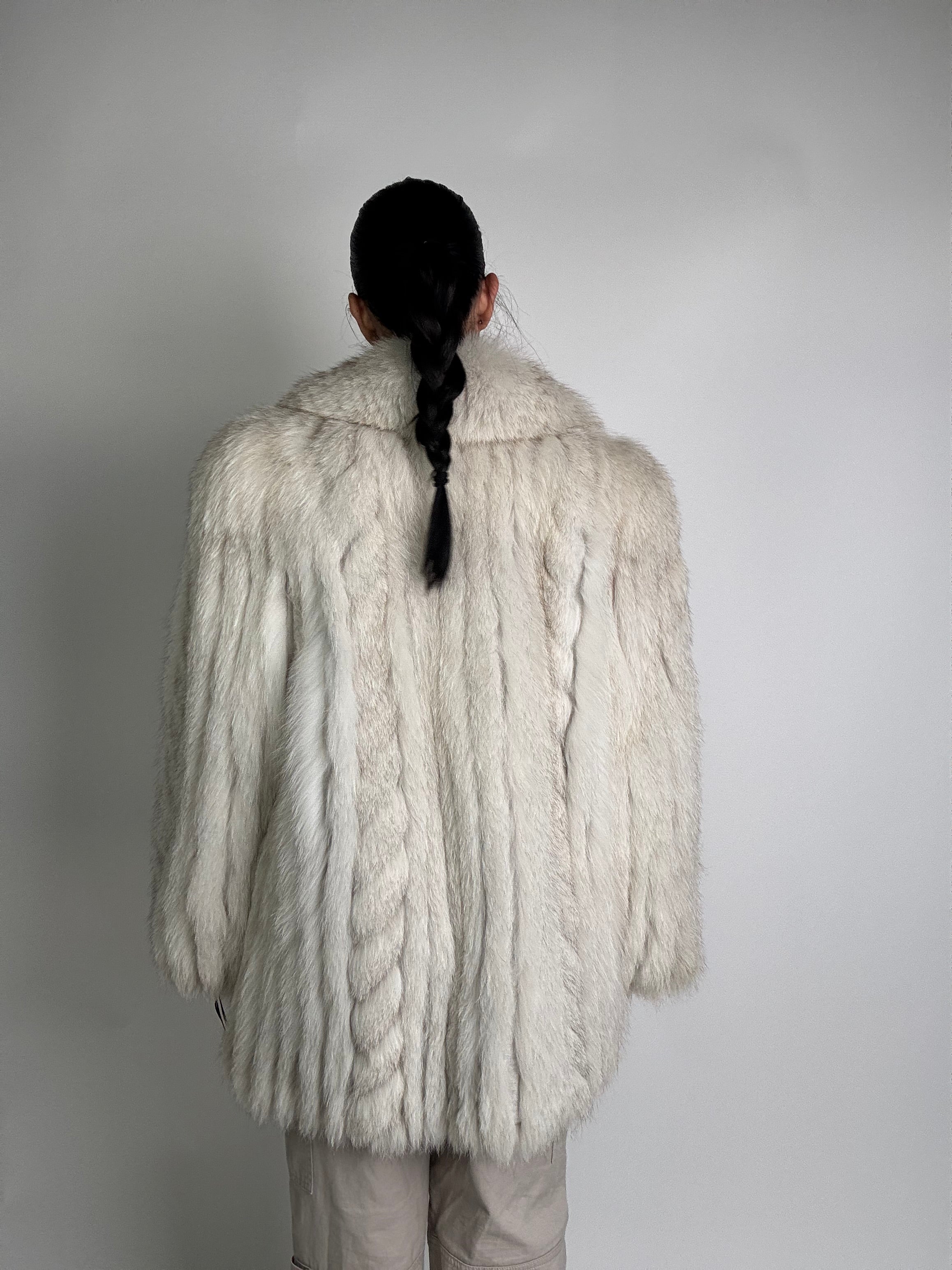 Giacca in volpe della groenladia N991