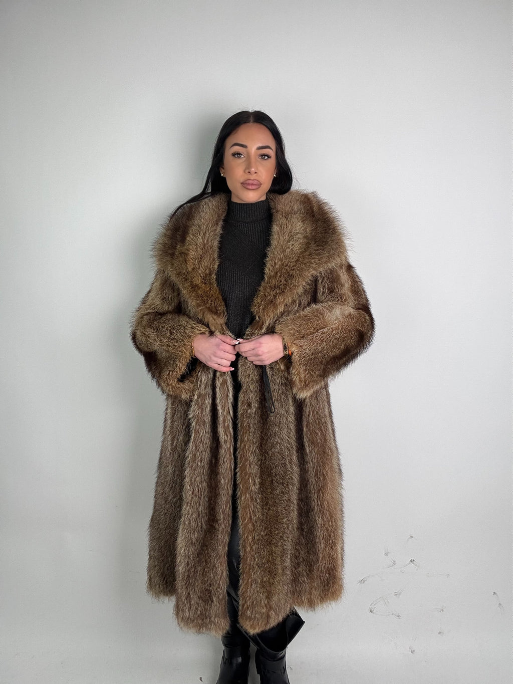 Cappotto in marmotta N455