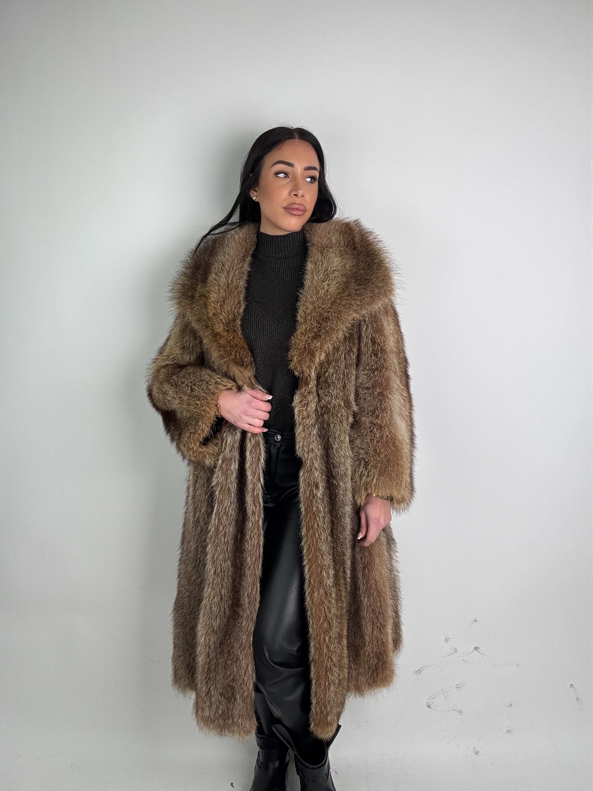 Cappotto in marmotta N455
