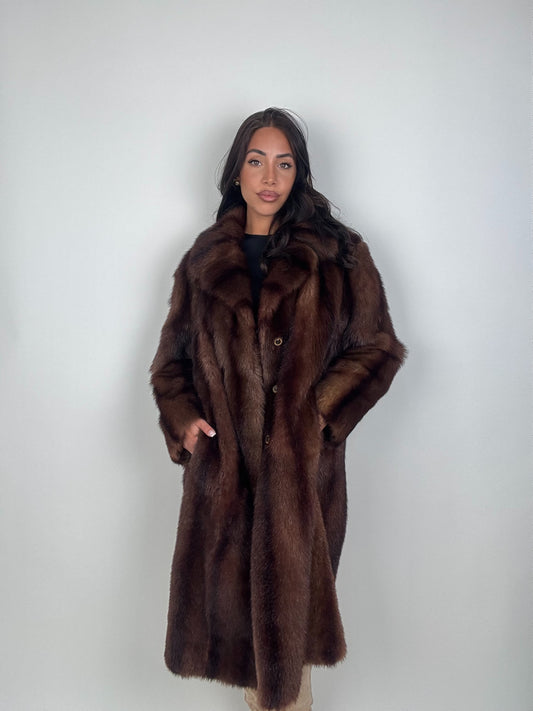 Cappotto in castoro N730