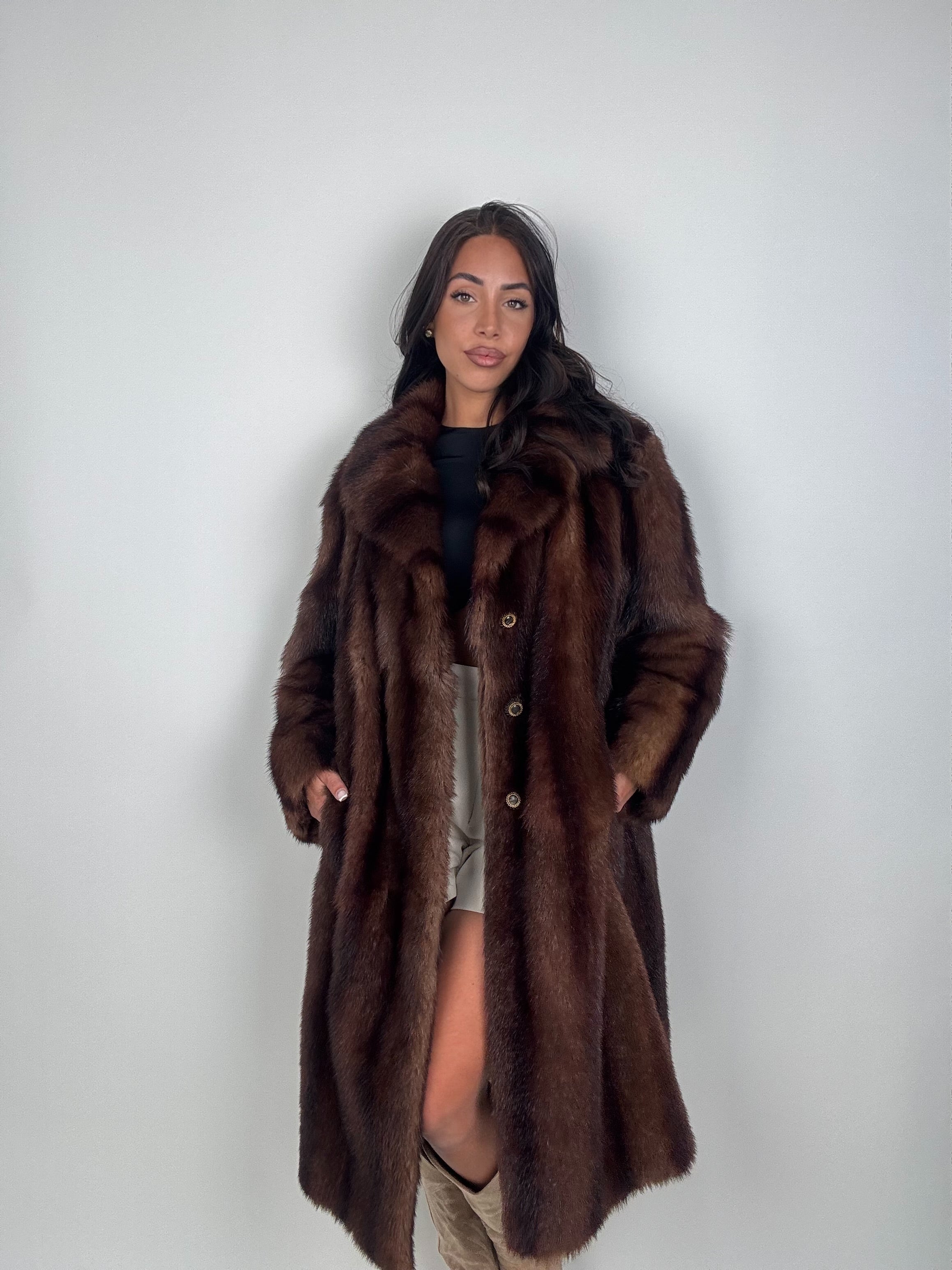 Mink Bomber Jacket