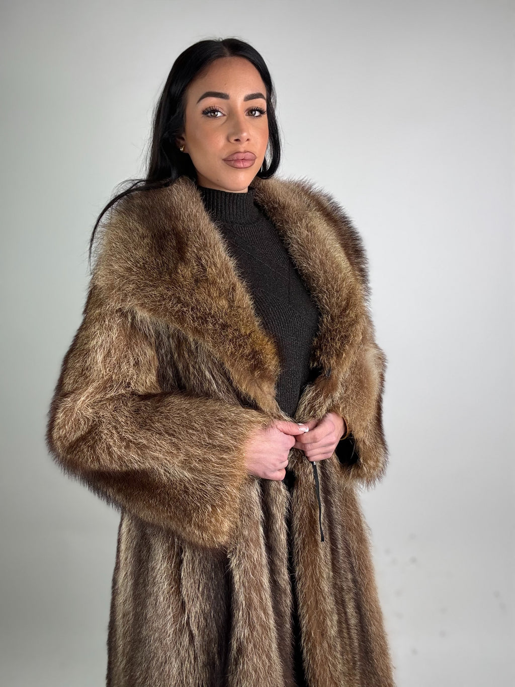 Cappotto in marmotta N455