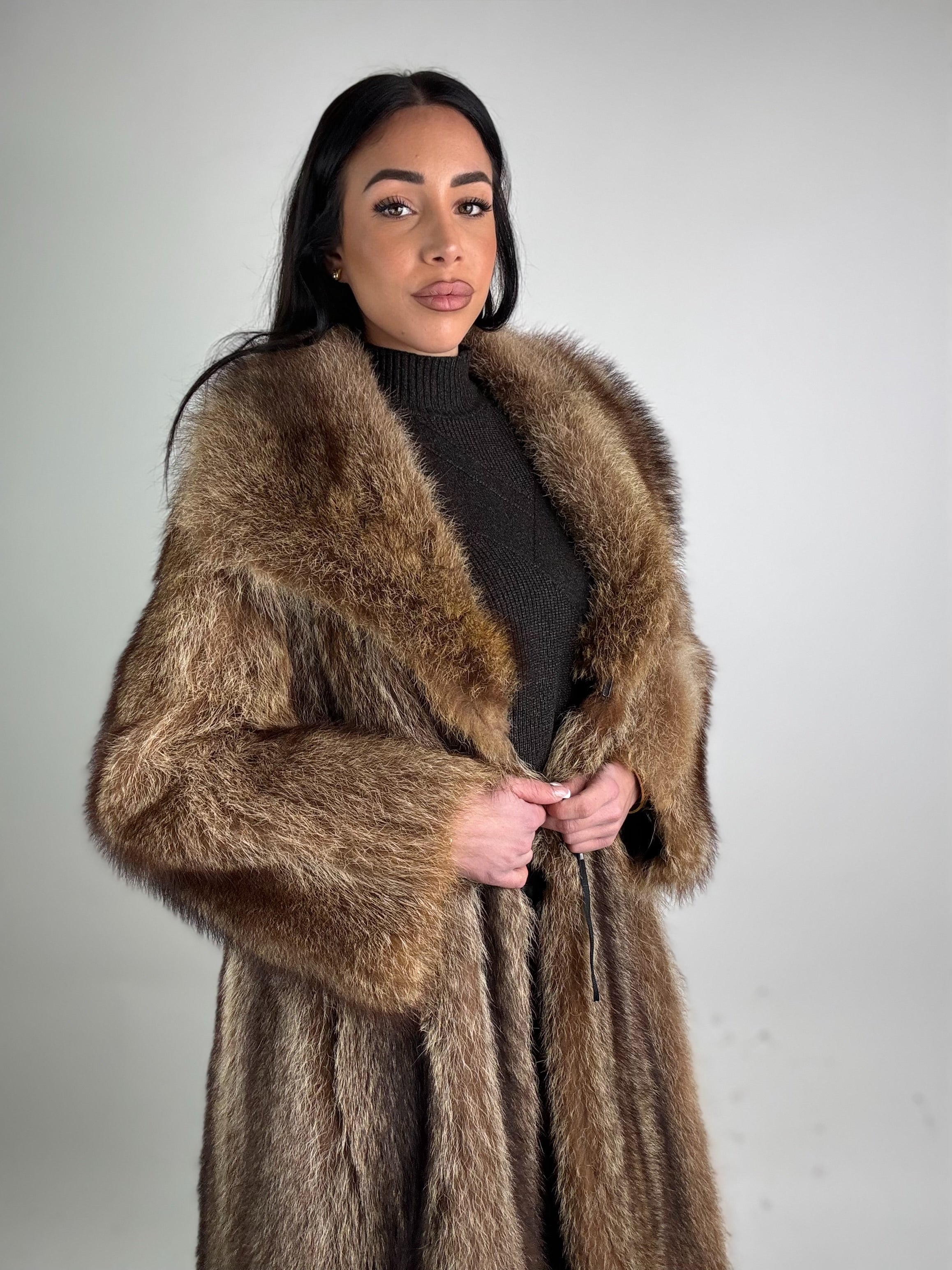 Cappotto in marmotta N455