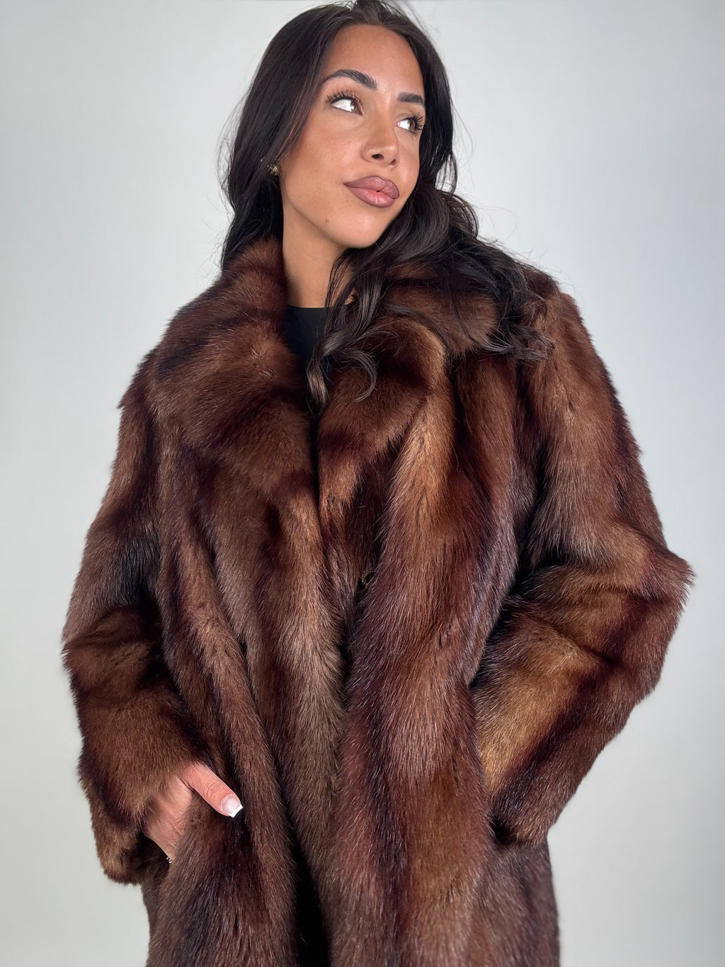 Mink Bomber Jacket