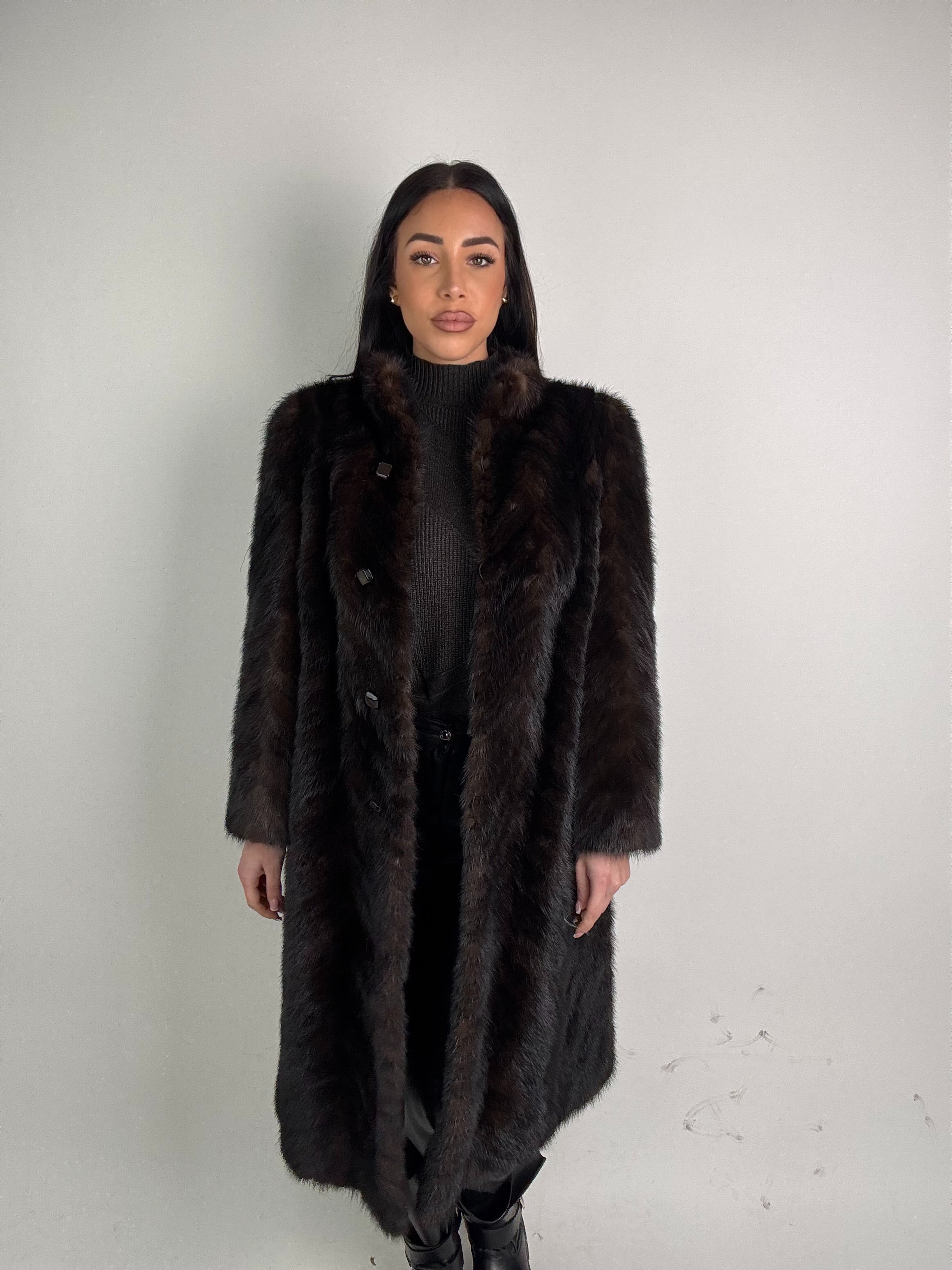 Cappotto in visone N504