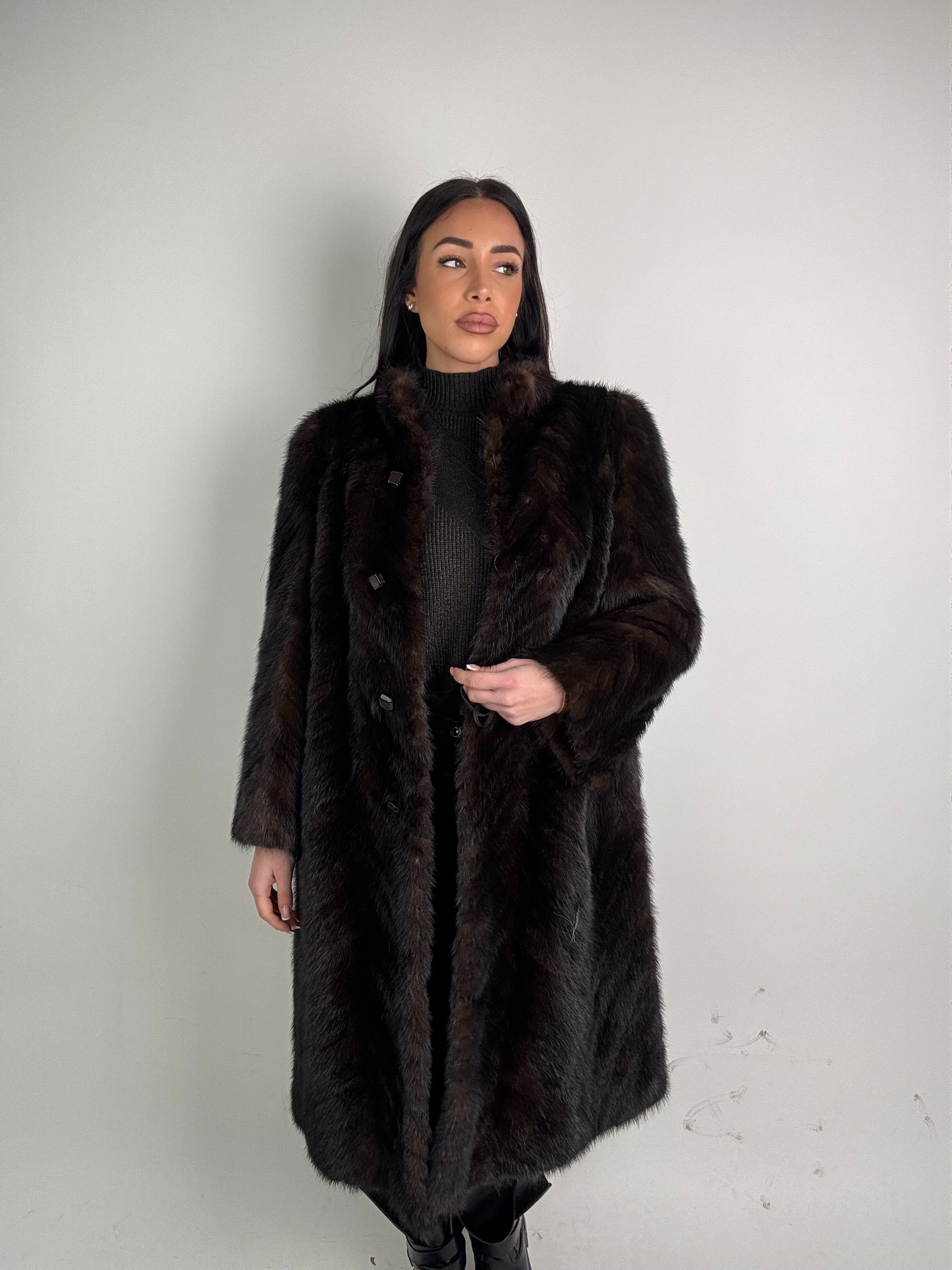 Cappotto in visone N504