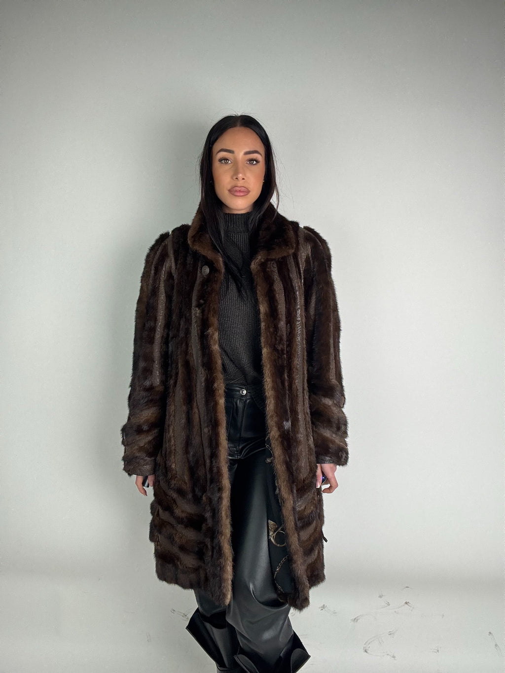 Cappotto in visone N505