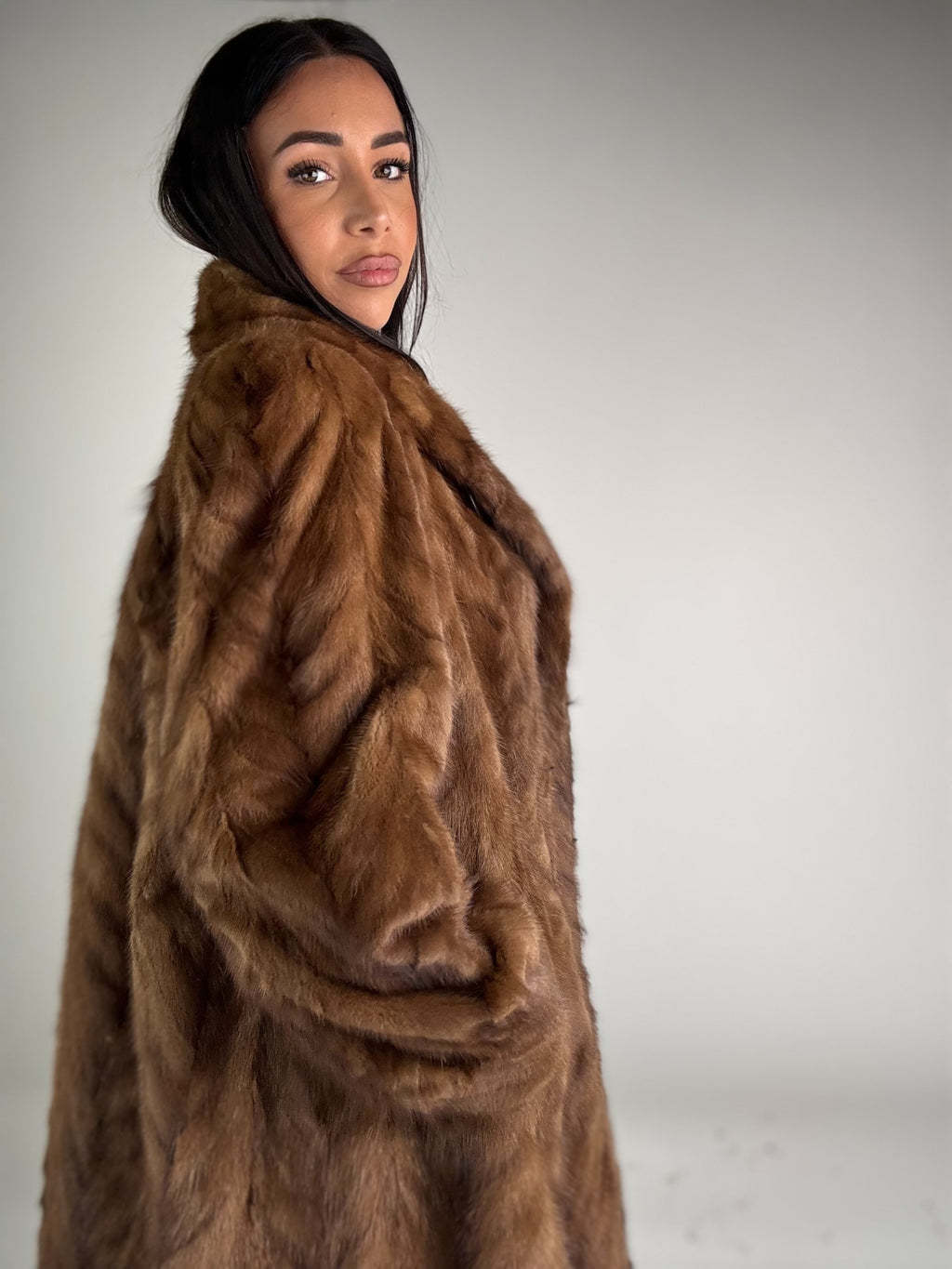 Cappotto in visone N506