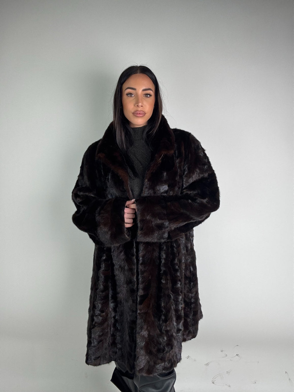 Cappotto in visone N507