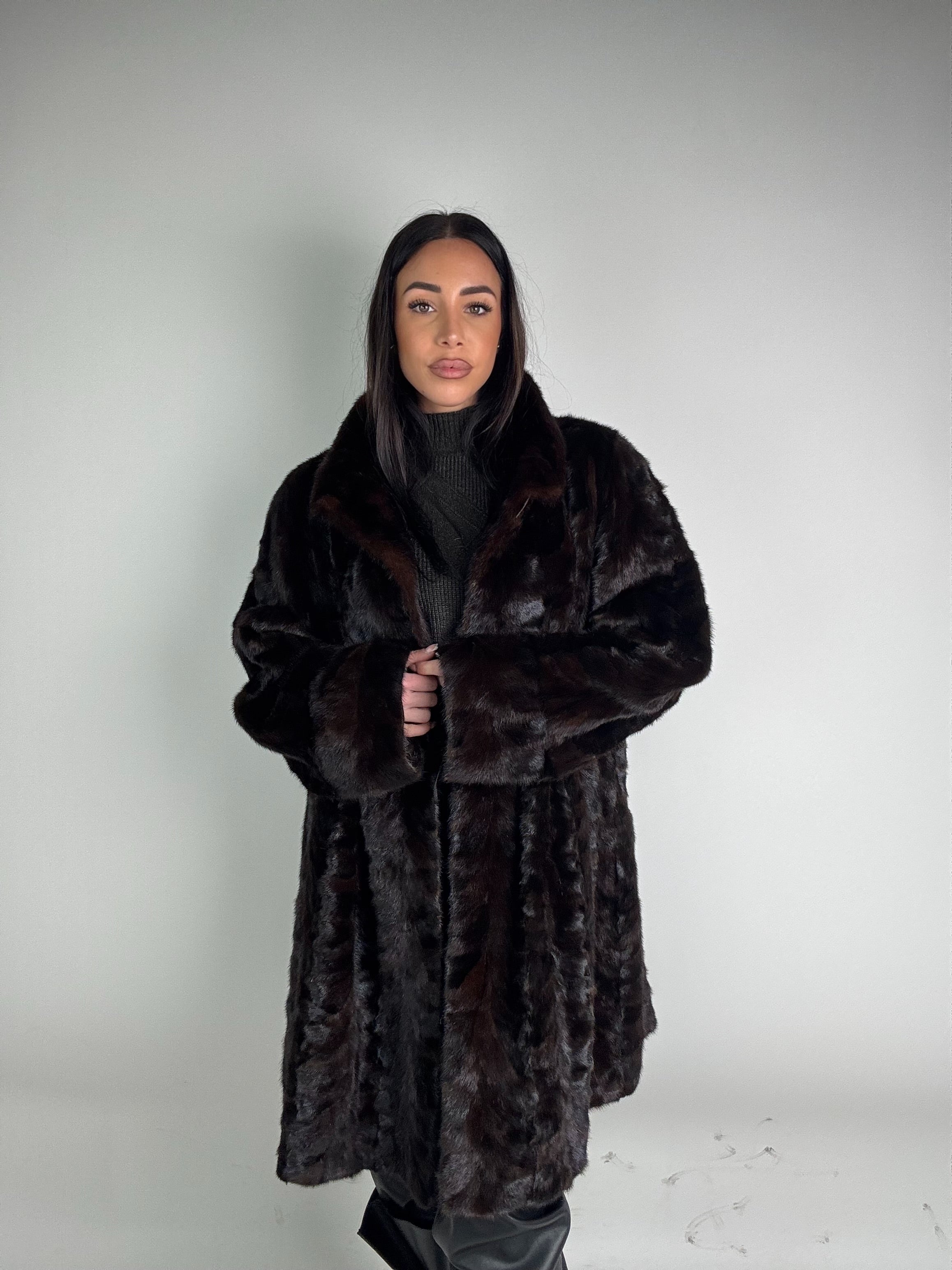 Cappotto in visone N507