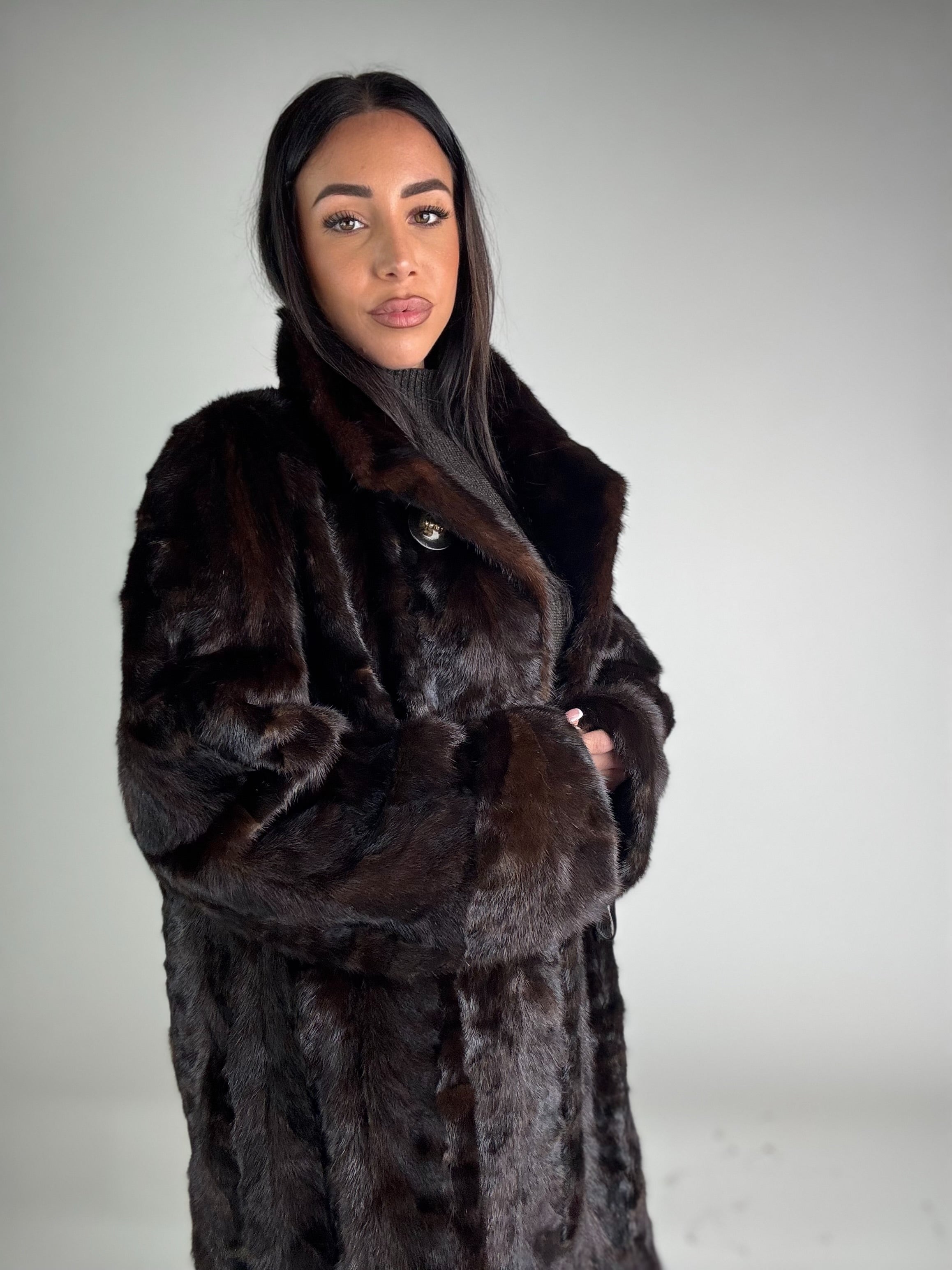 Cappotto in visone N507