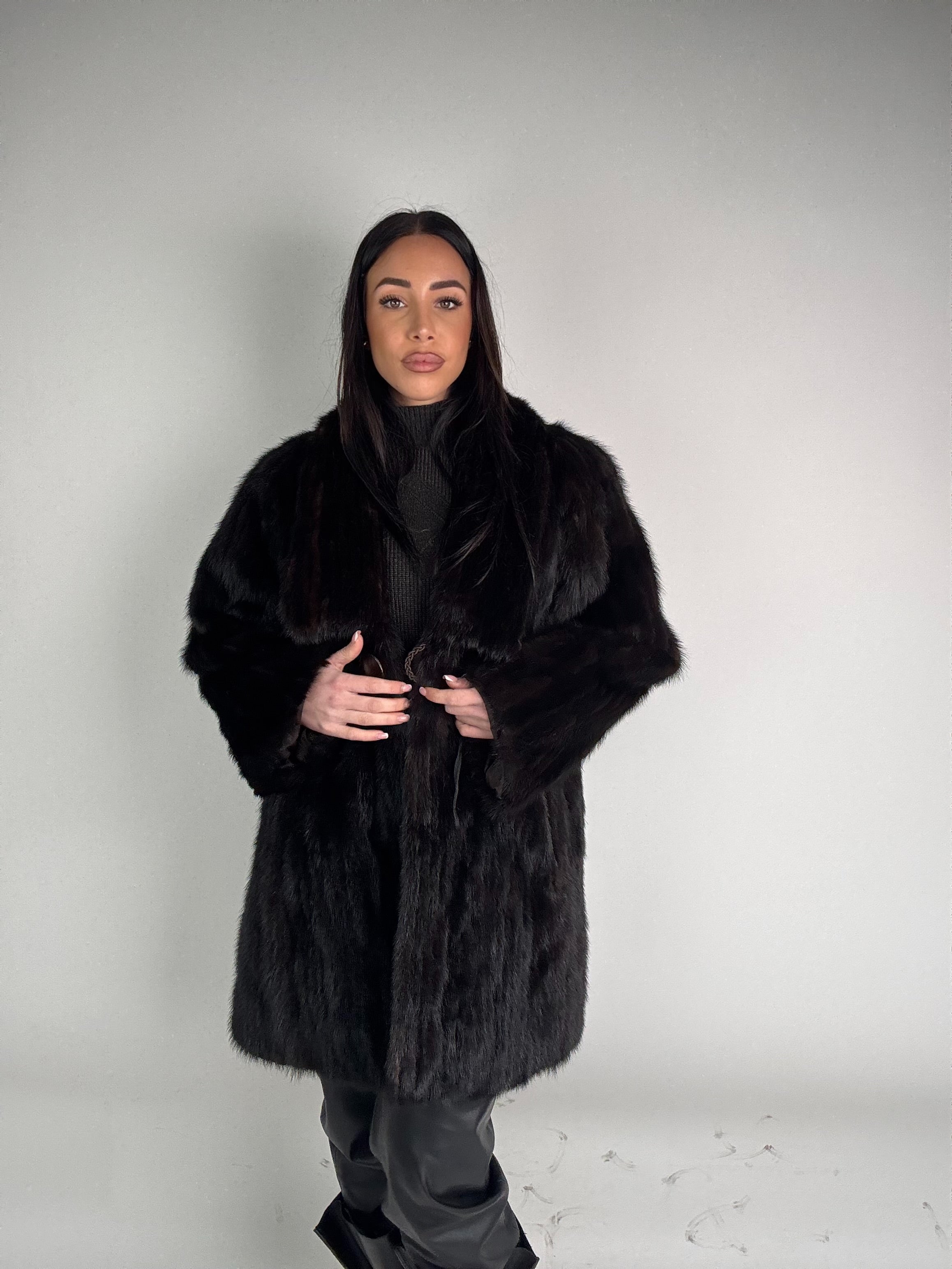 Cappotto in visone N508