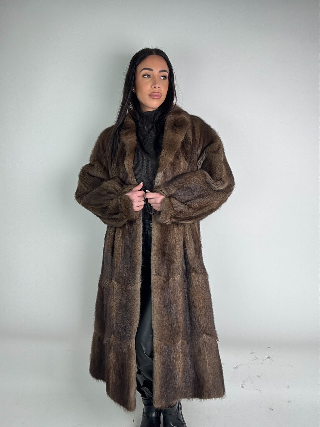 Cappotto in castoro N509