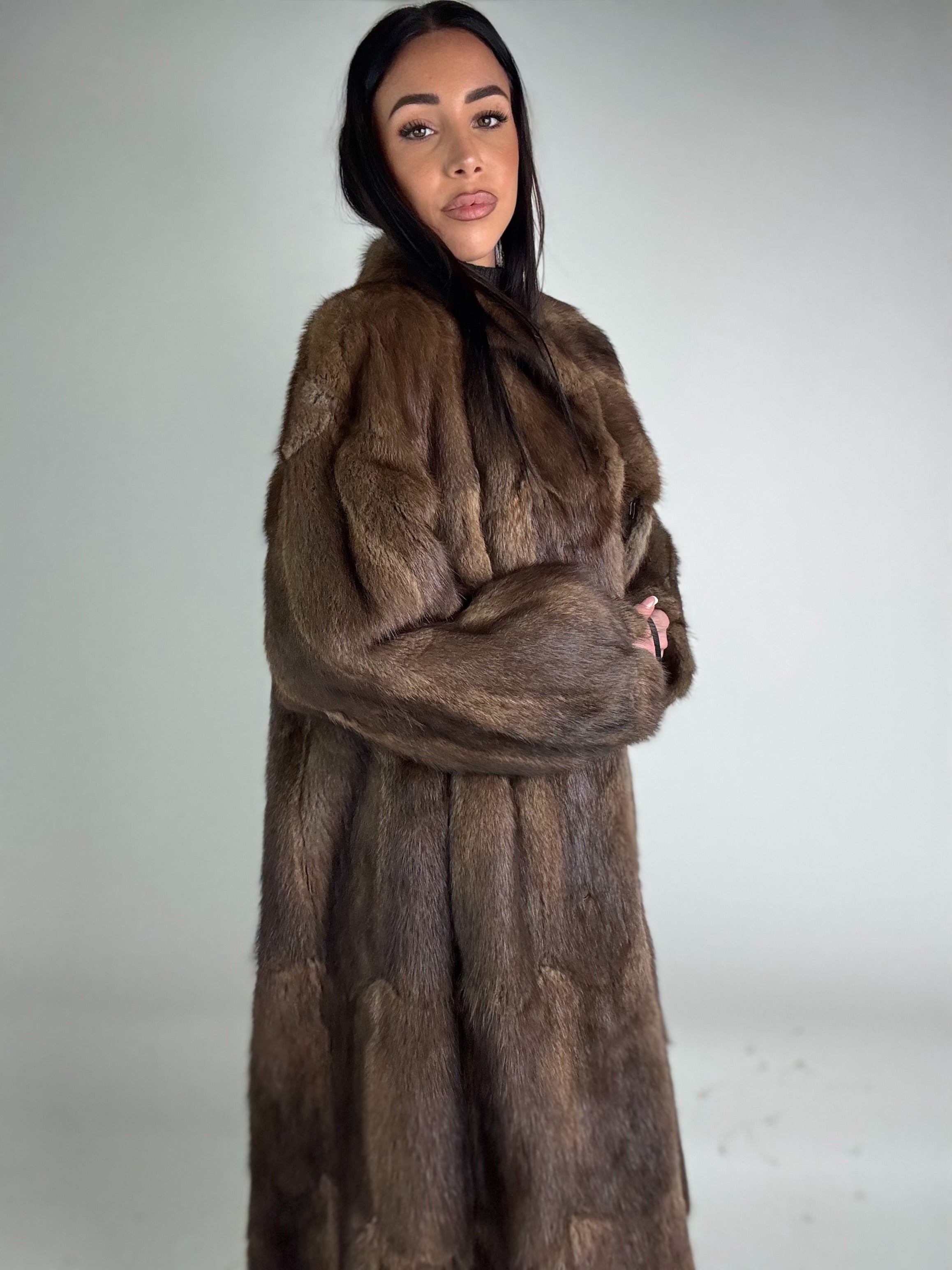 Cappotto in castoro N509