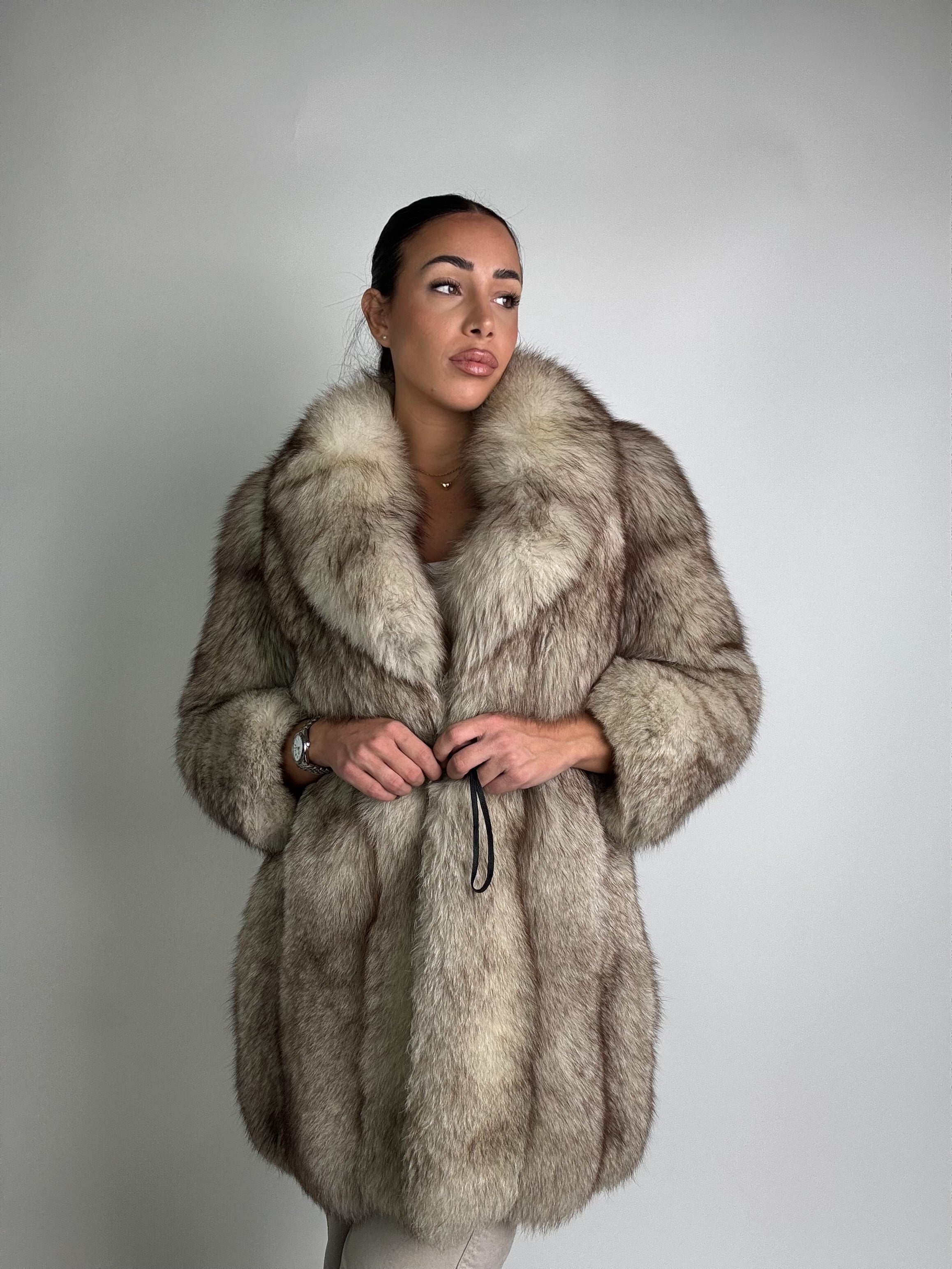 Giacca in volpe della groenladia N990