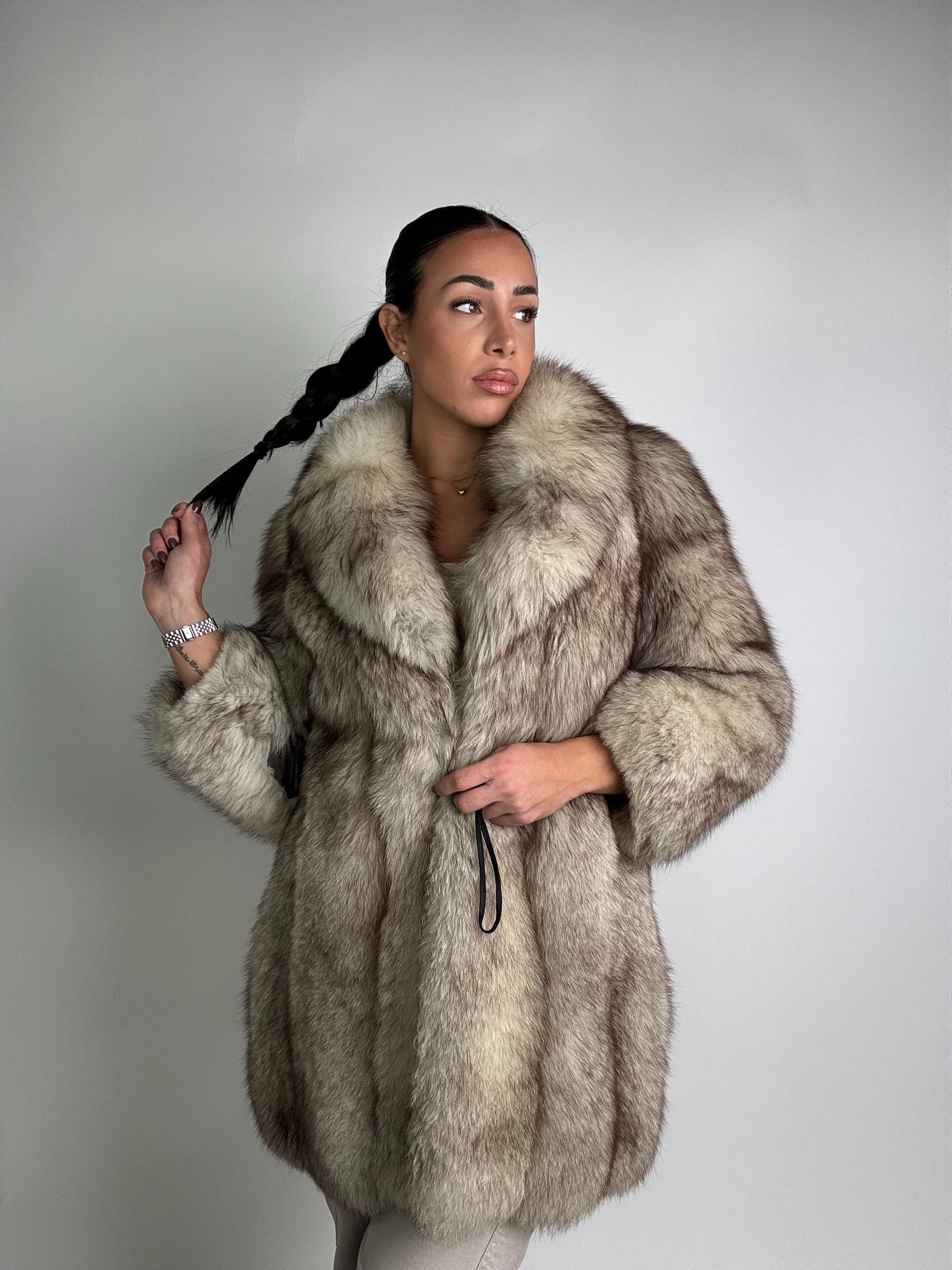 Giacca in volpe della groenladia N990