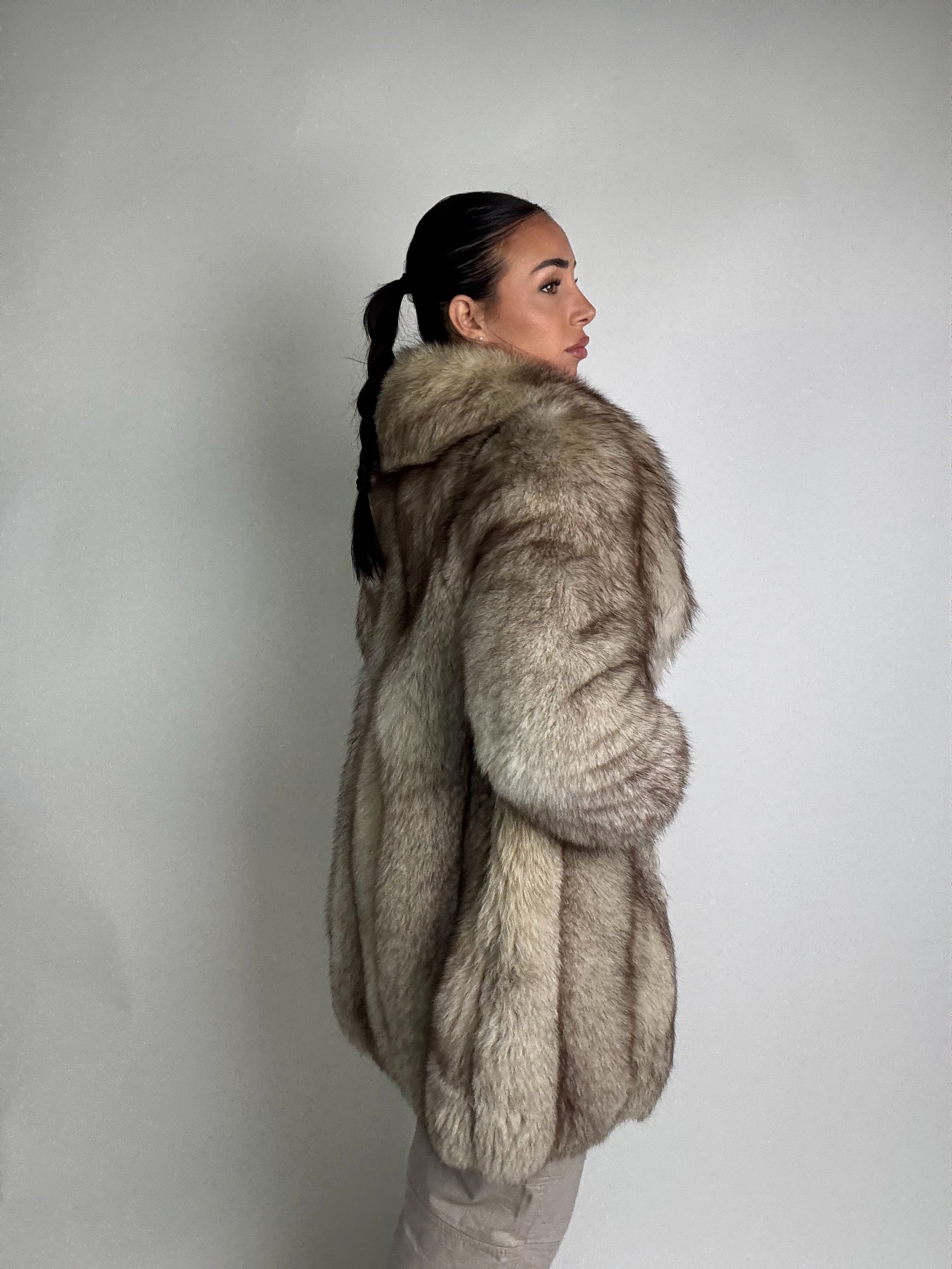 Giacca in volpe della groenladia N990