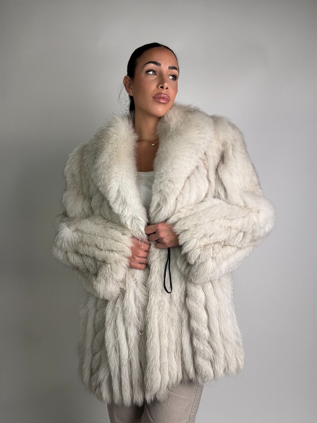 Giacca in volpe della groenladia N991