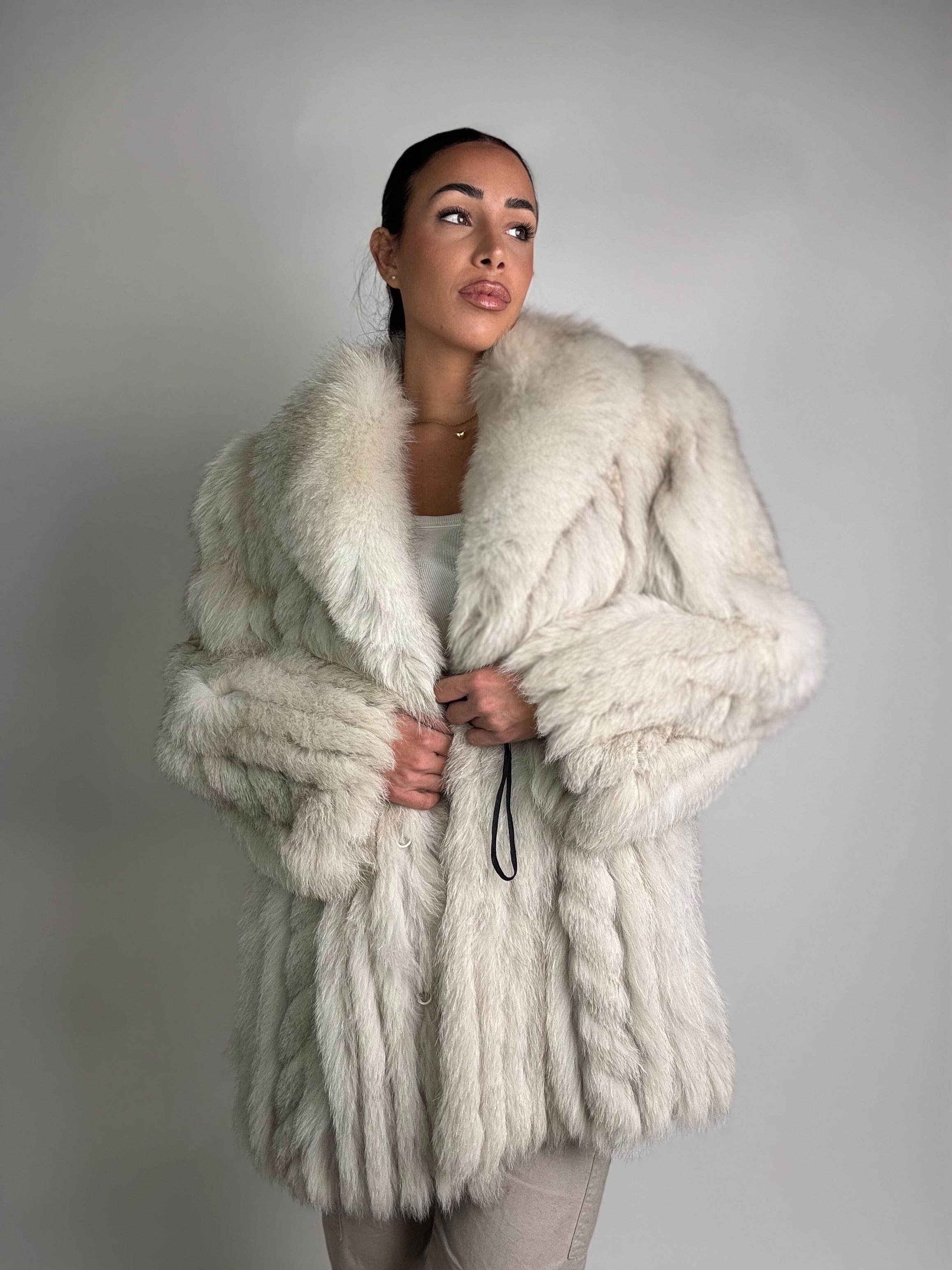 Giacca in volpe della groenladia N991