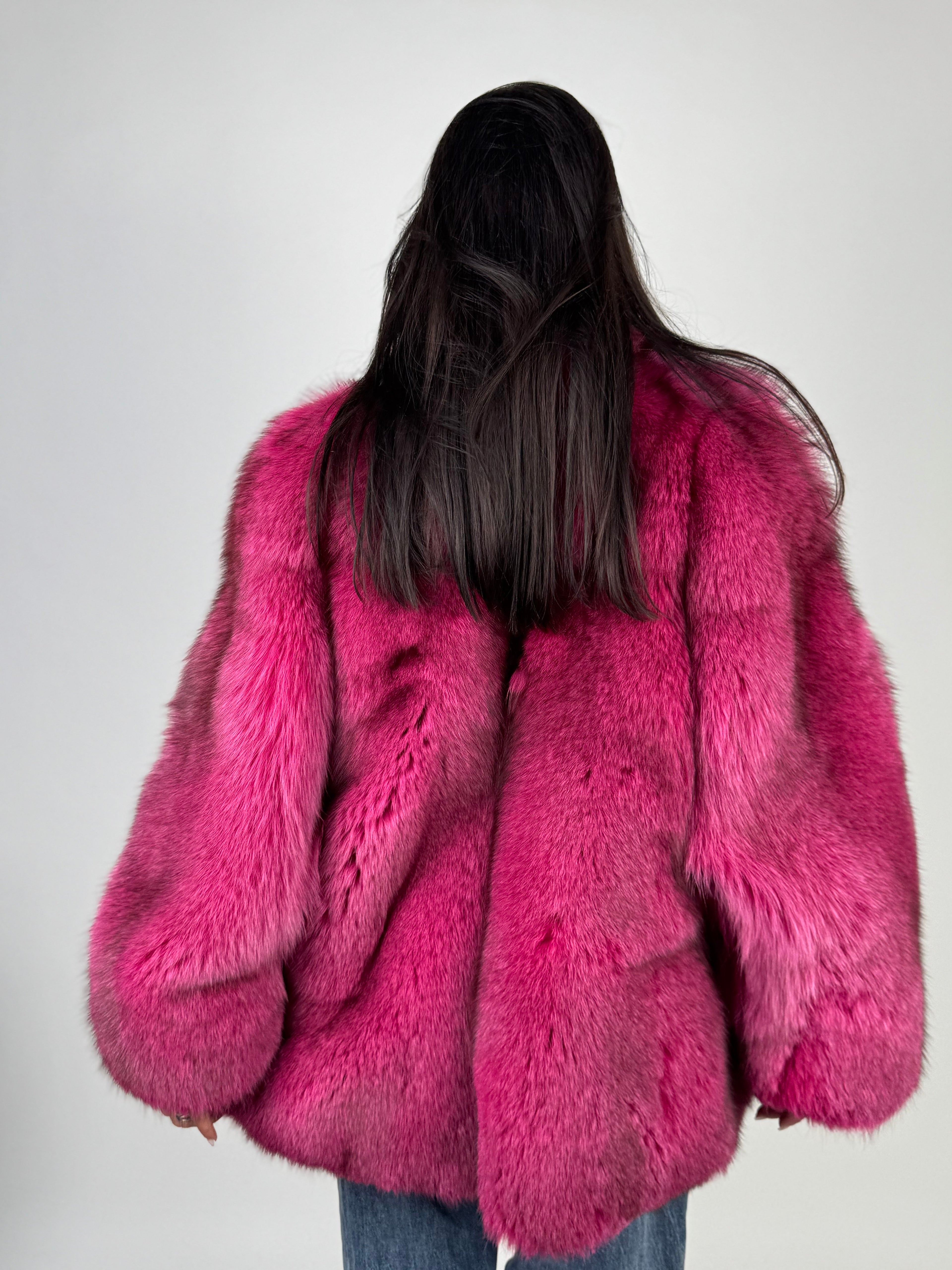 Mink Bomber Jacket