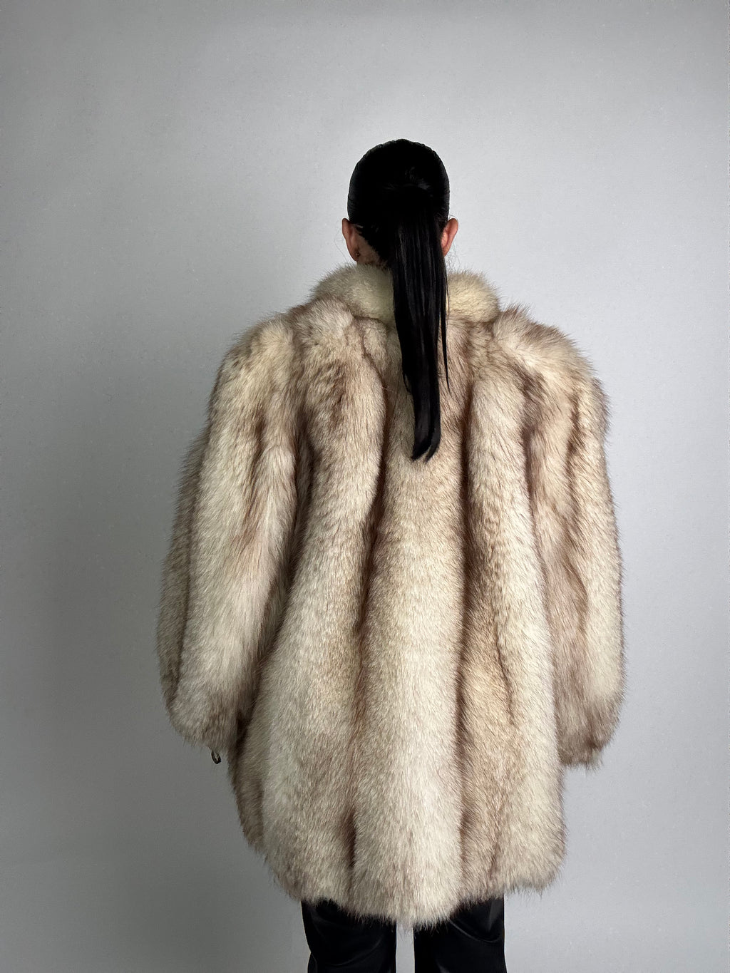 Giacca in volpe della groenlandia N994