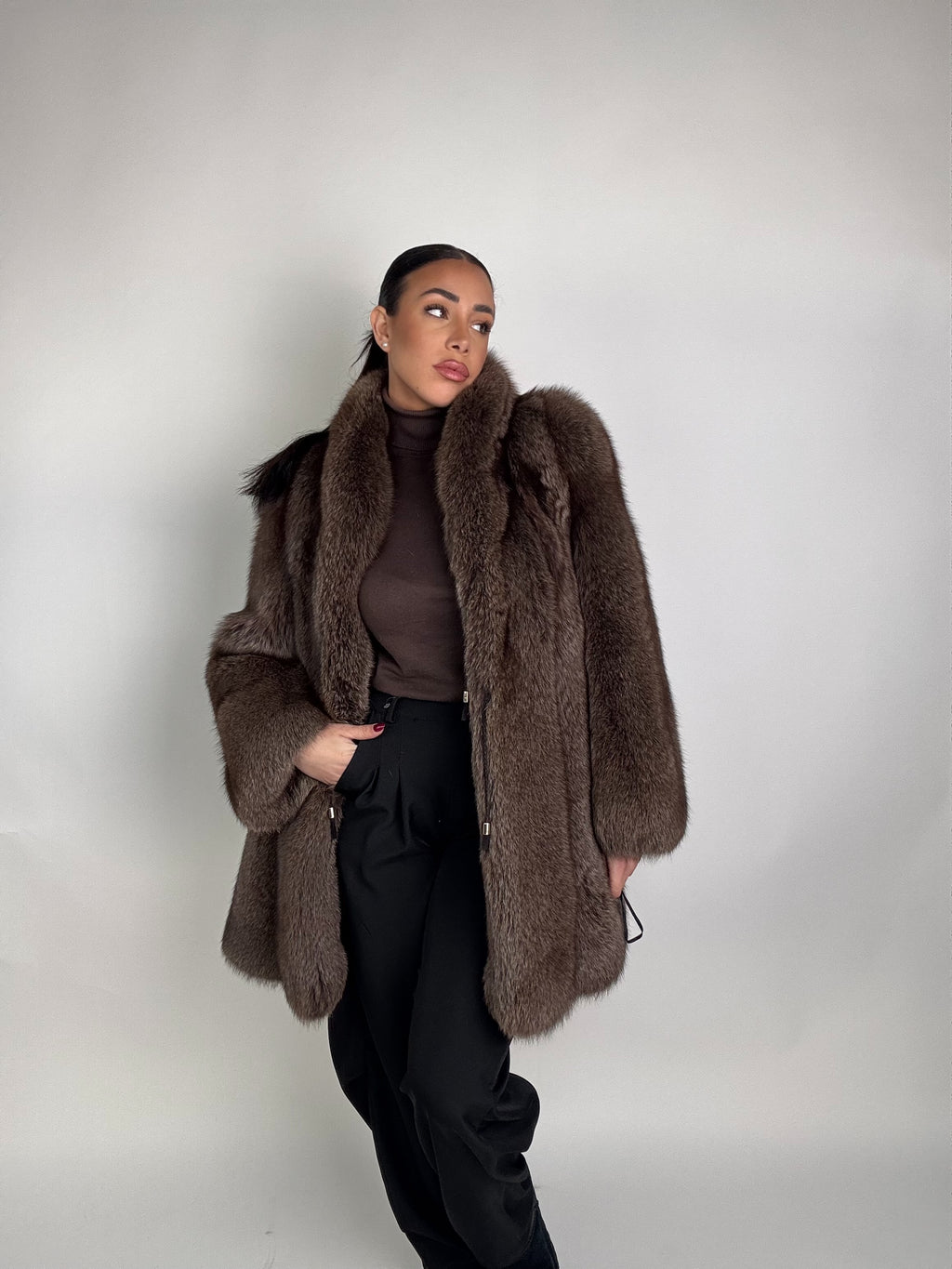 Mink Bomber Jacket
