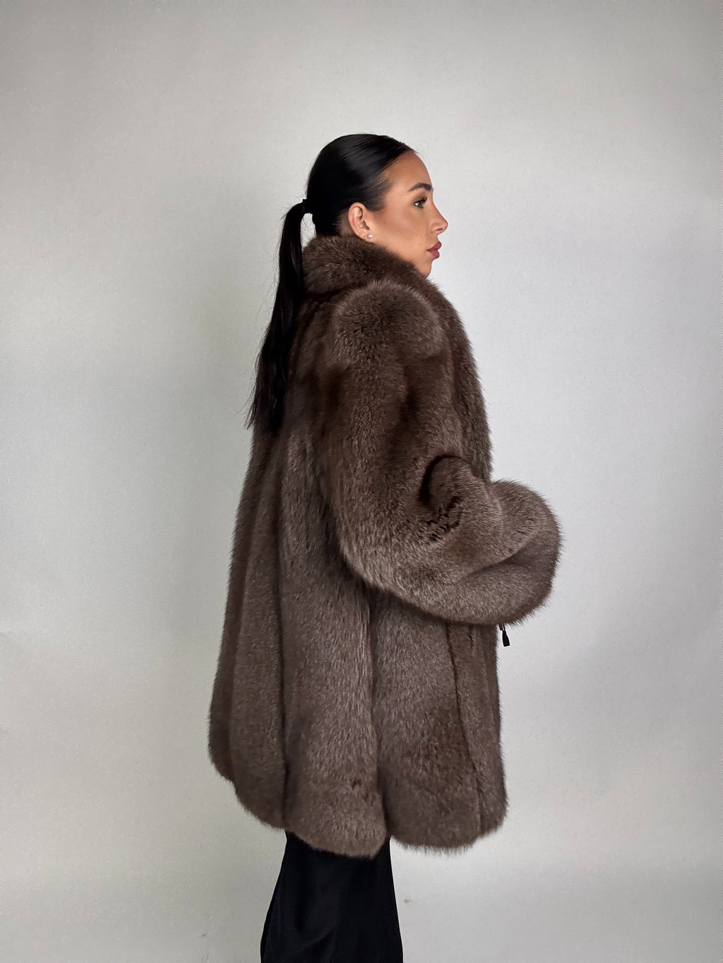 Mink Bomber Jacket