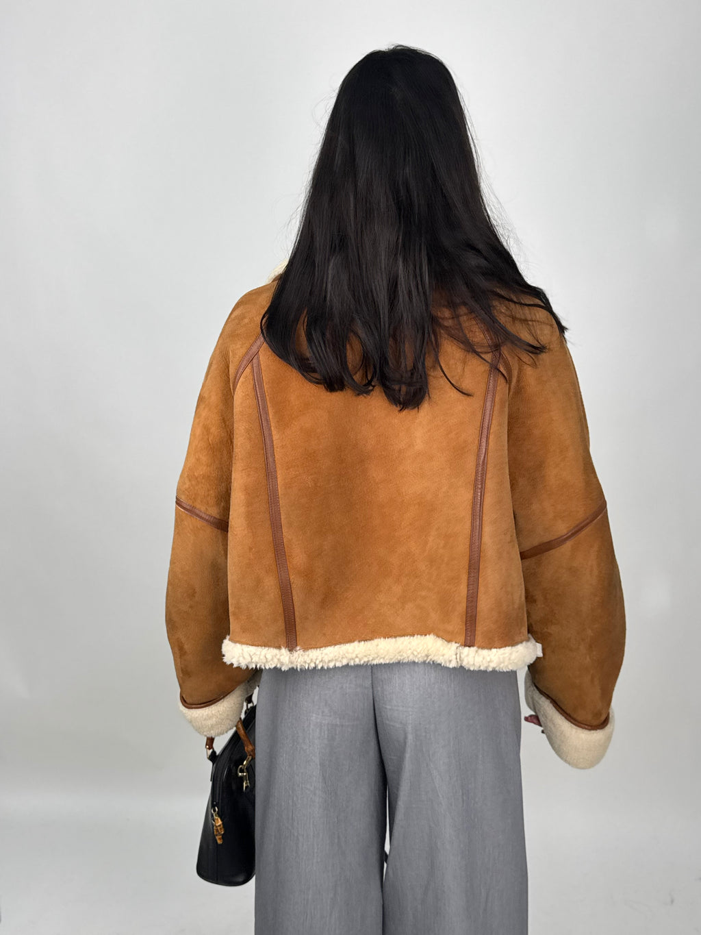Shearling coat N226