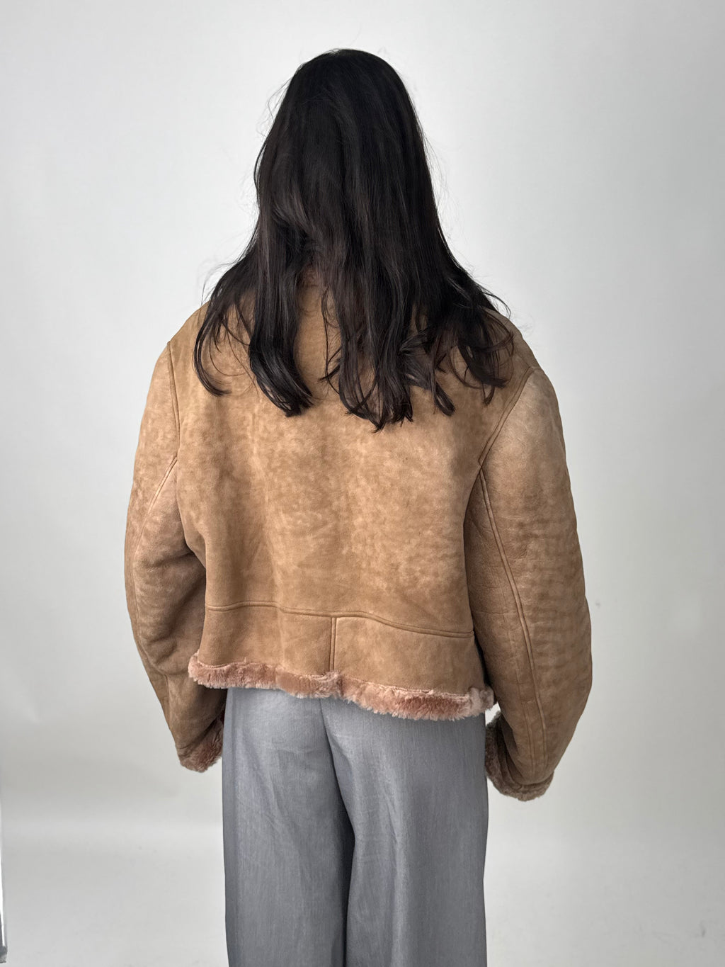 Shearling coat N228