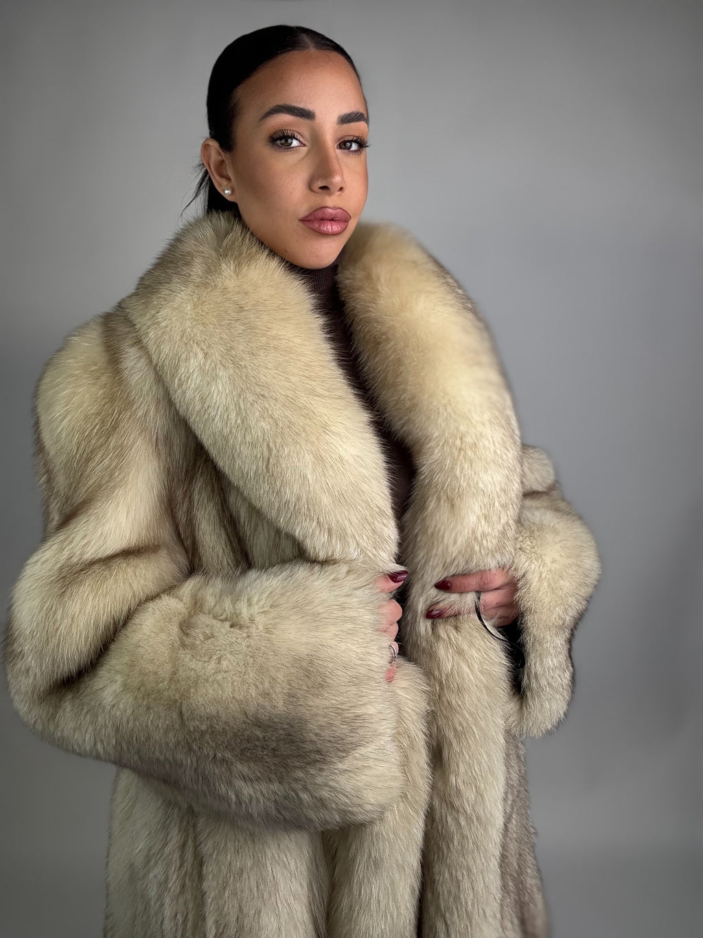 Mink Bomber Jacket