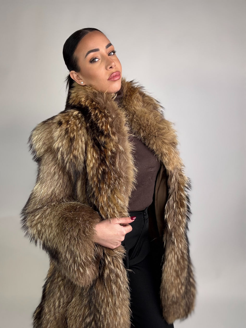 Mink Bomber Jacket