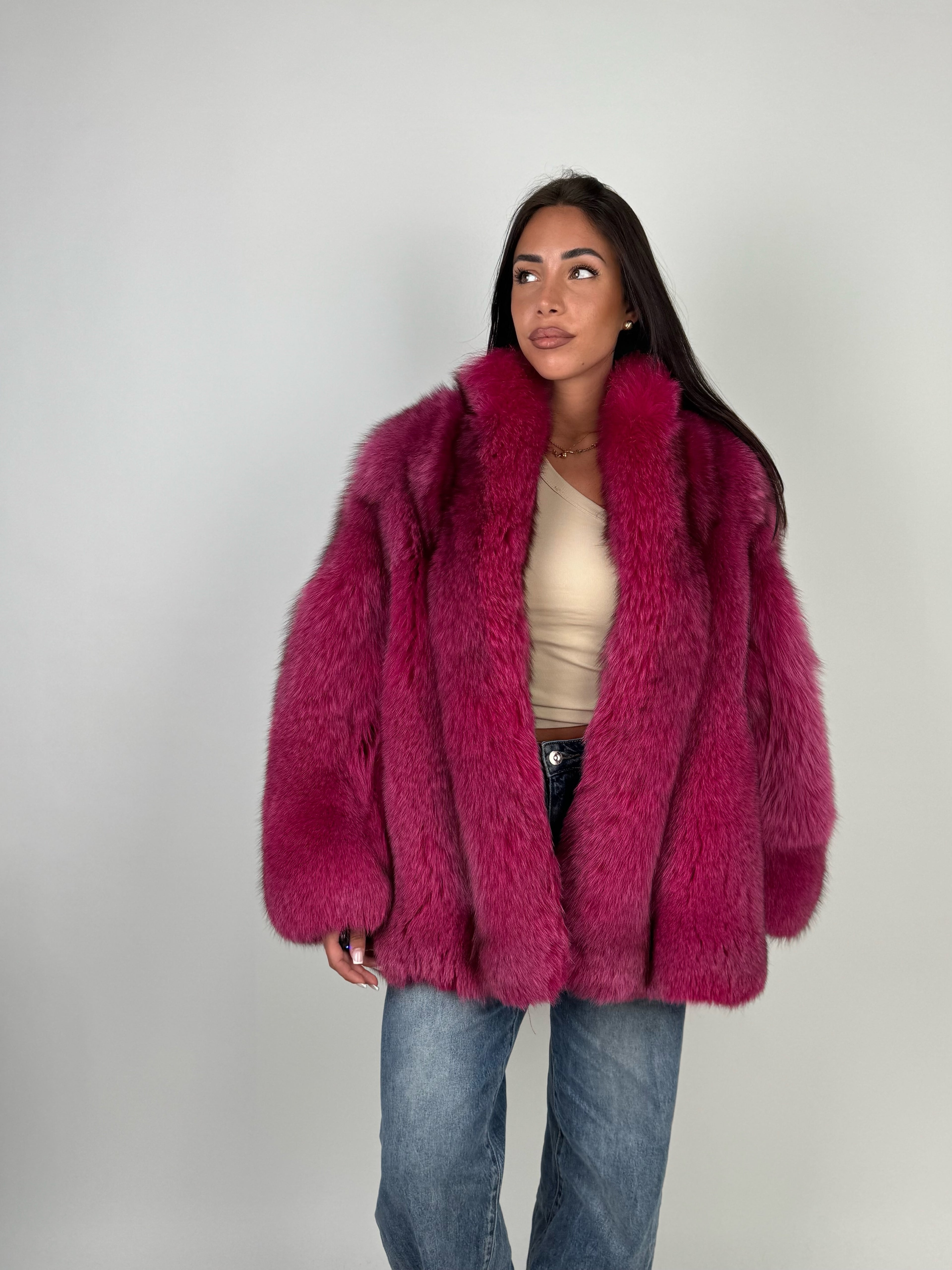 Mink Bomber Jacket