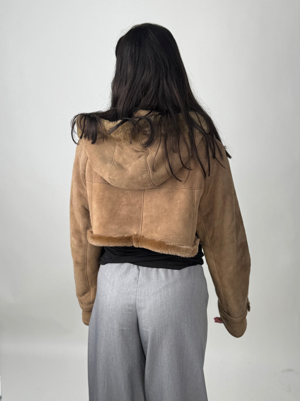 Shearling coat N231