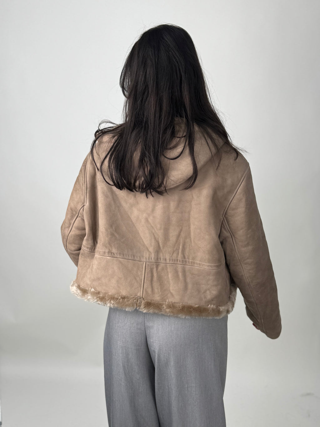 Shearling coat N232